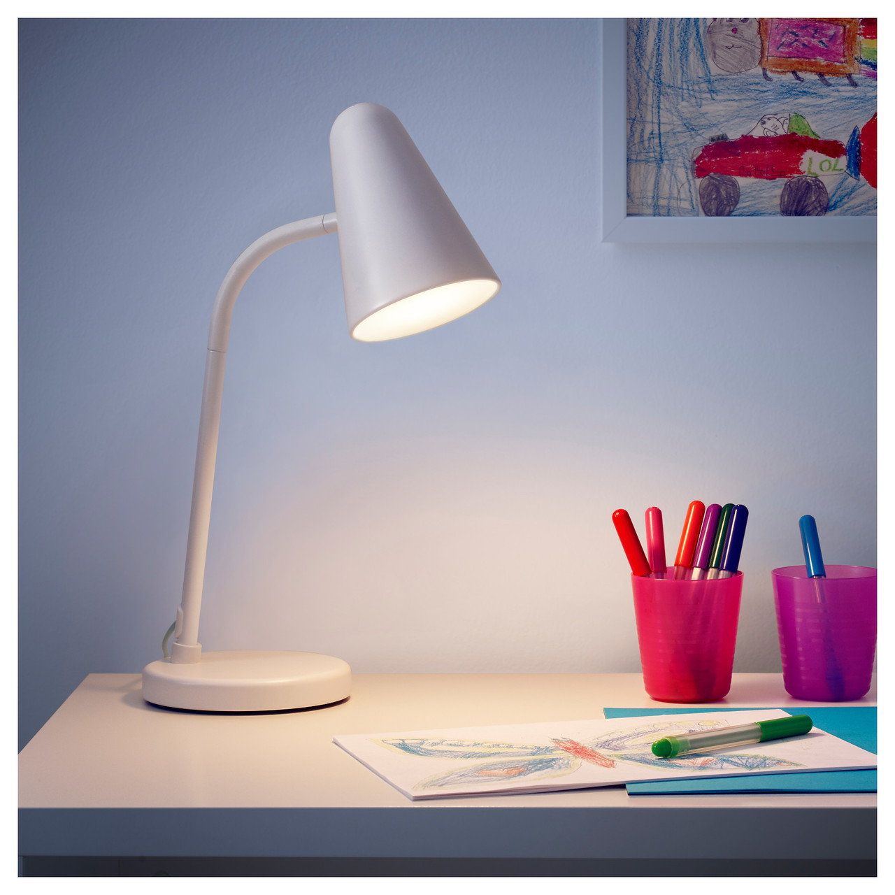 

Настільна лампа FUBBLA IKEA 403.257.09 білий