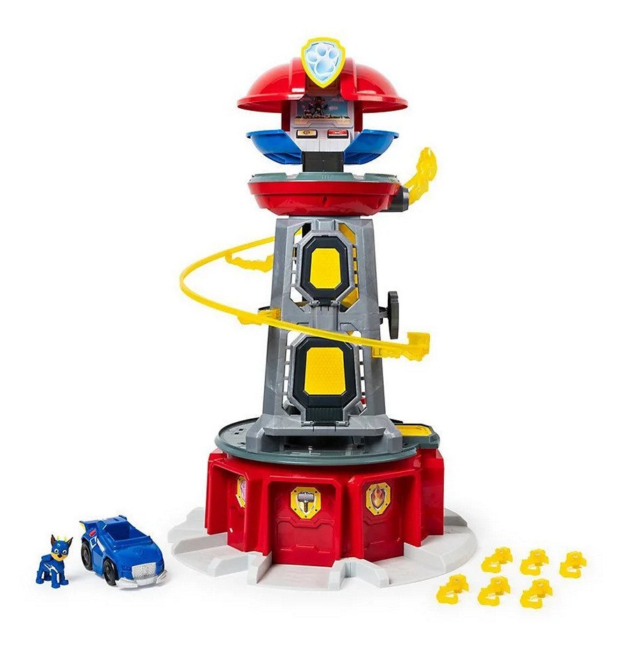 

Большая Смотровая башня Щенячий патруль Paw Patrol Спасательная станция с автомобилем и фигуркой Dog Heroes