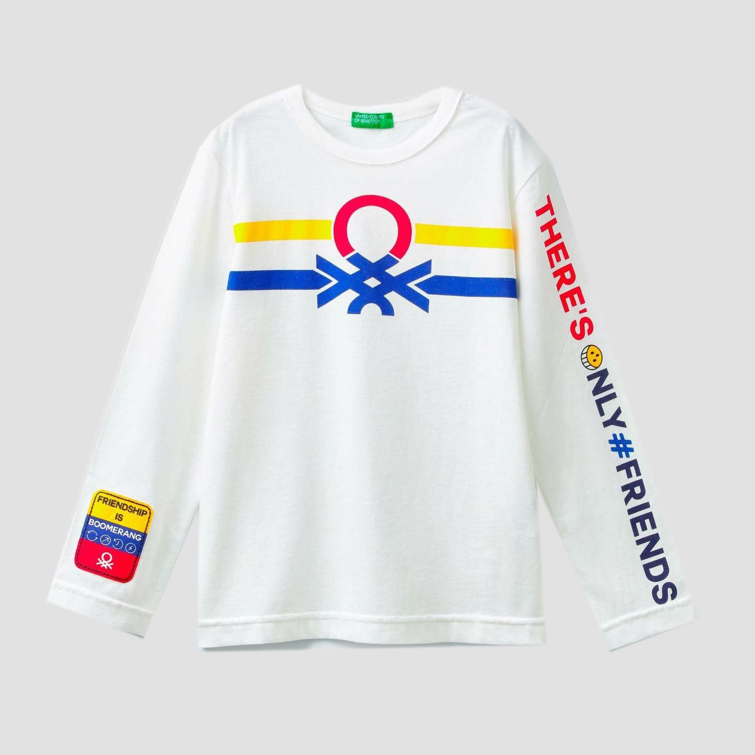 

Футболка с длинными рукавами United Colors of Benetton 3096C14RX.G-074 XL