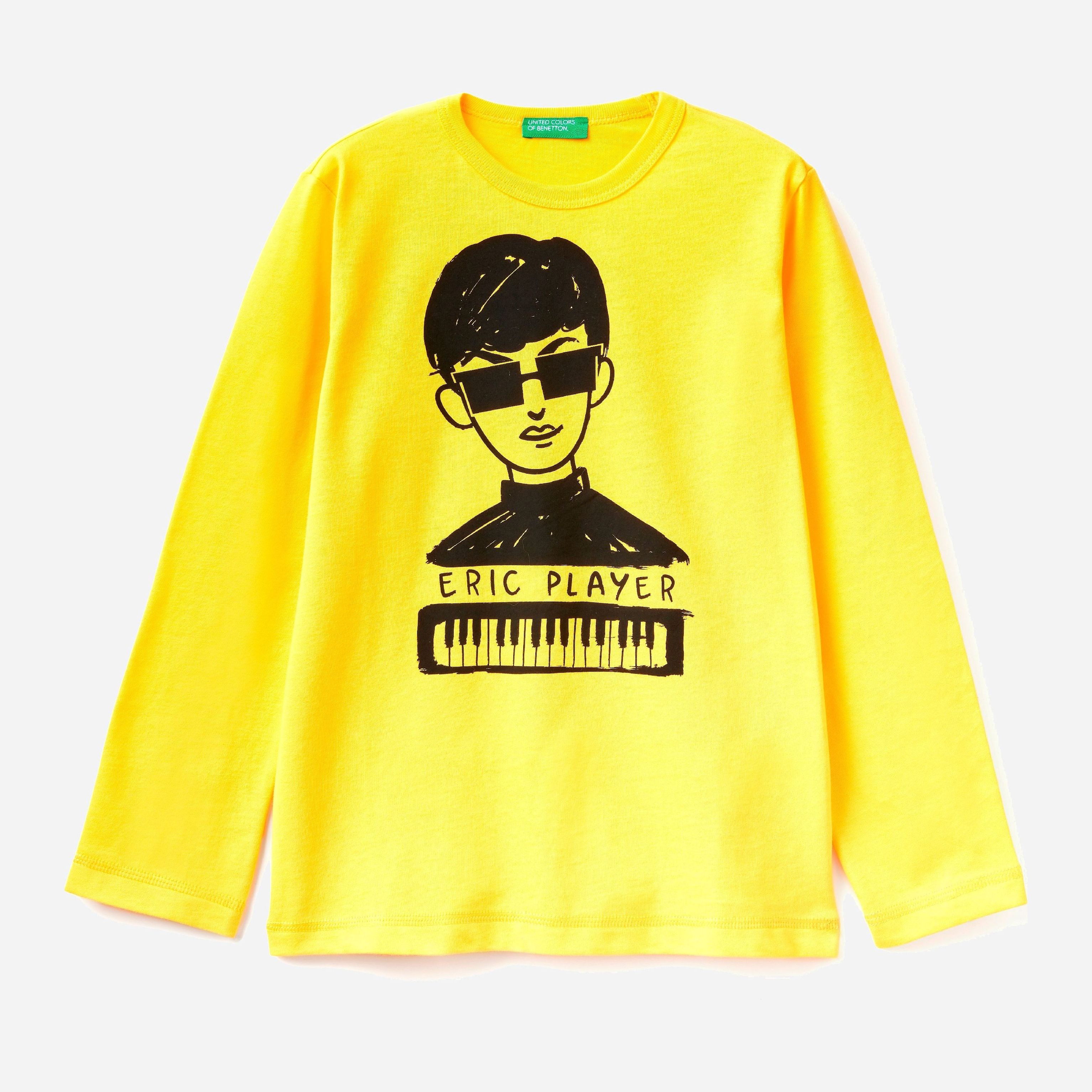 

Футболка с длинным рукавом United Colors of Benetton 3VR5C14VM.G-0T5 XS