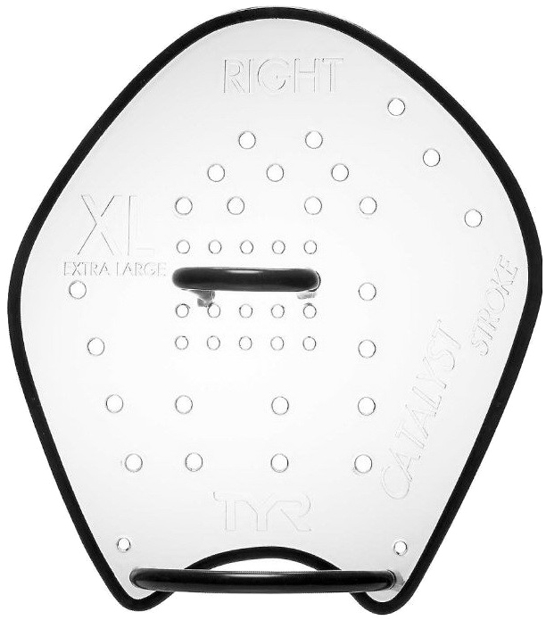 

Лопатки для плавания Tyr Catalyst Stroke Training Paddles, Clear XL (LCATSTK-101-XL)