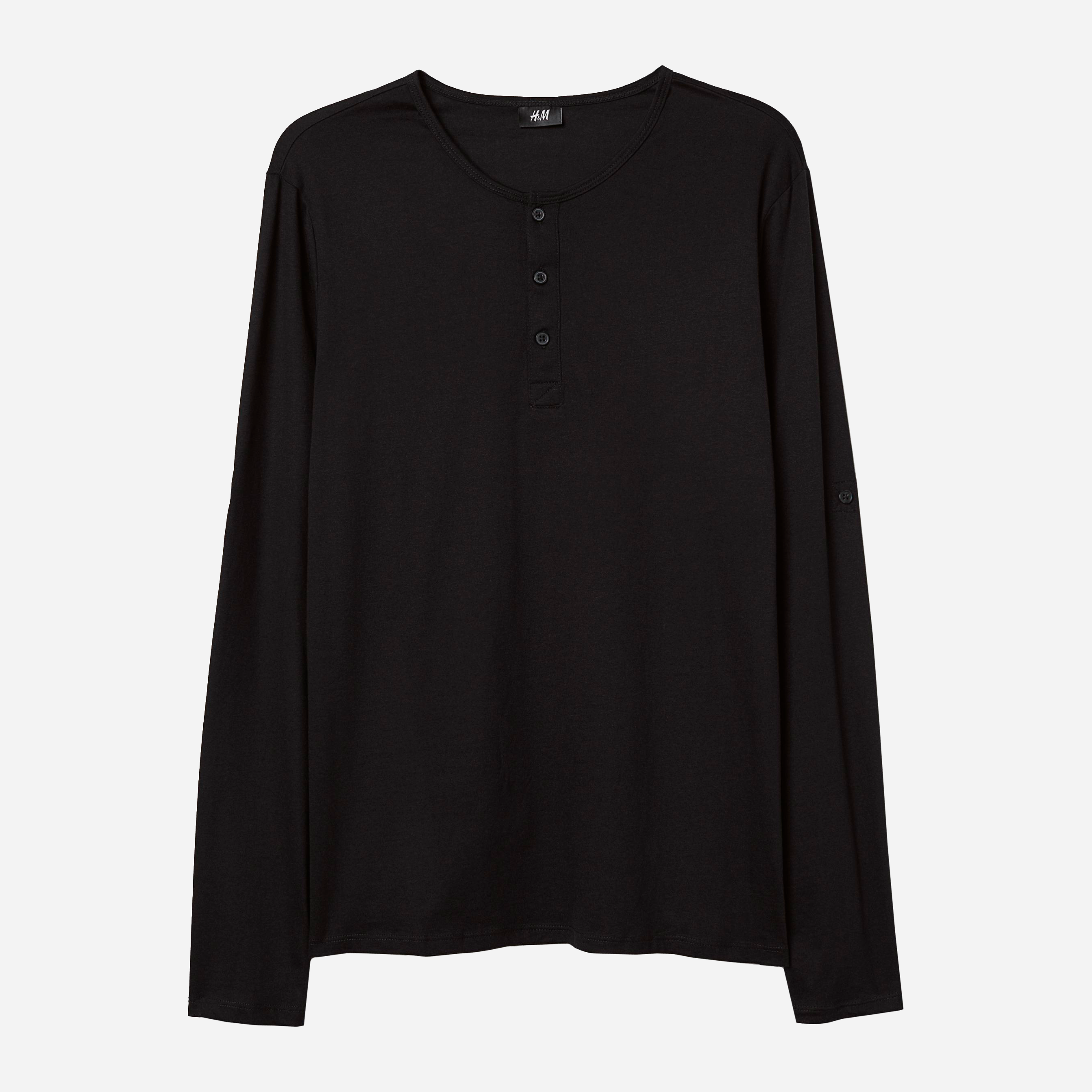 

Лонгслив H&M 03-0609146-001  Черный (СА2000001511169, Лонгслив H&M 03-0609146-001 S Черный (СА2000001511169)
