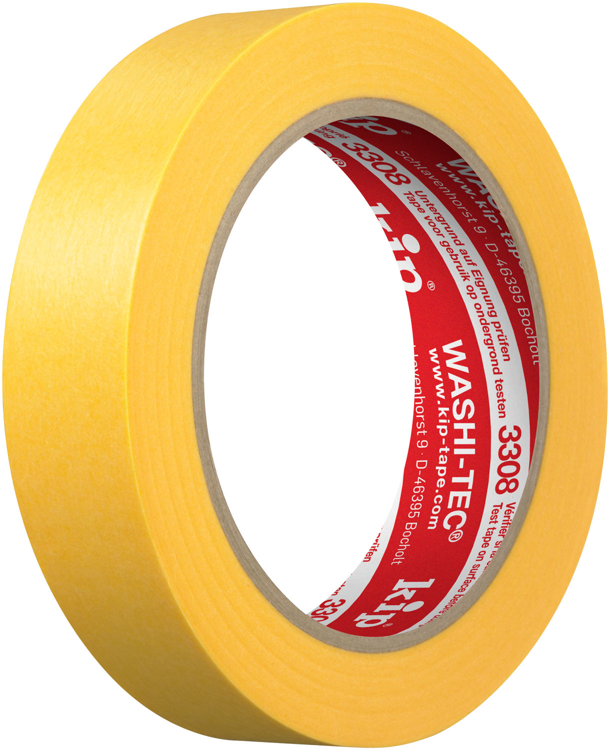 

Лента KIP Washi-Tec Fineline Premium Plus желтая (3308-24)