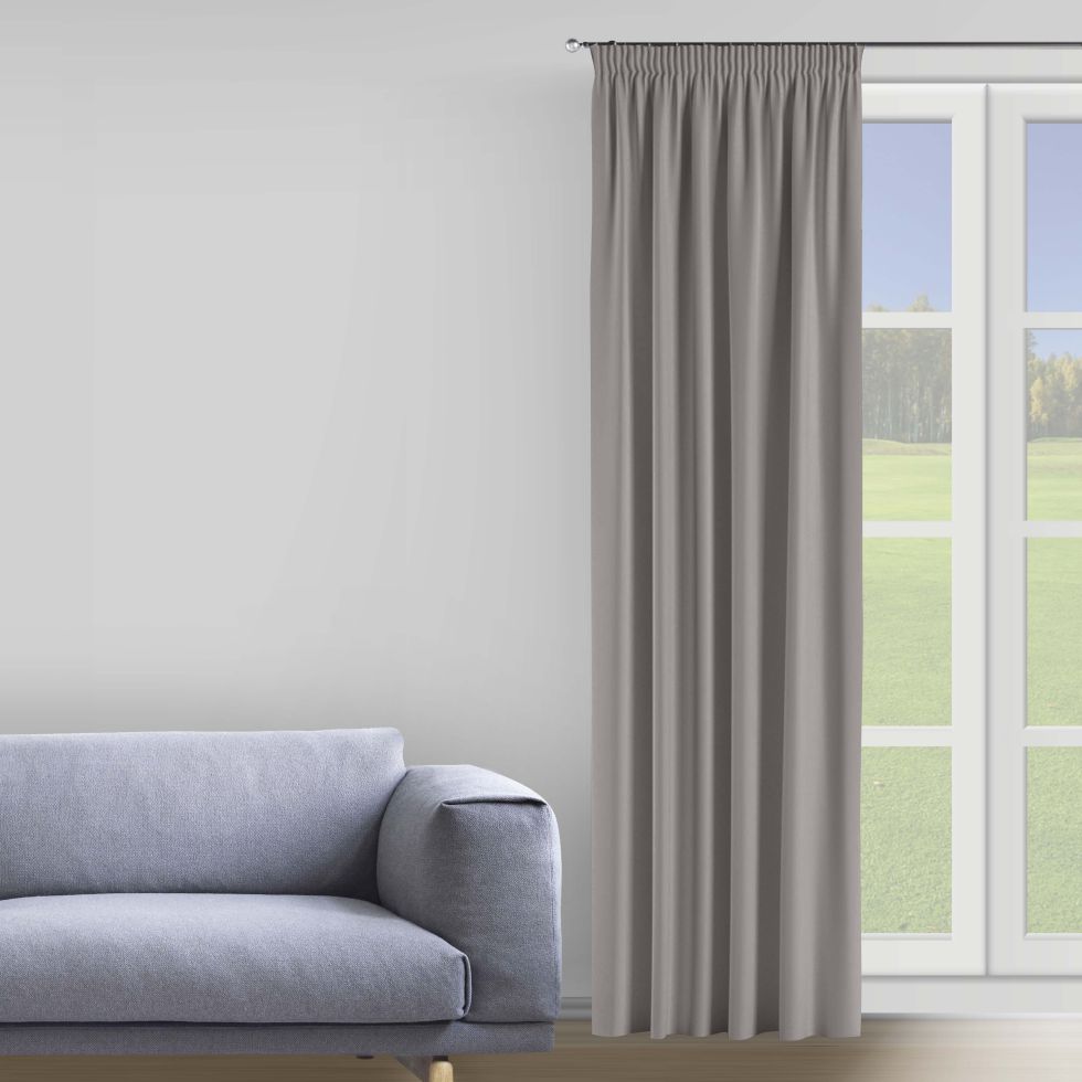 

Комплект штор Decorator 2 шт 200х275 бежевый бархат на тесьме B229