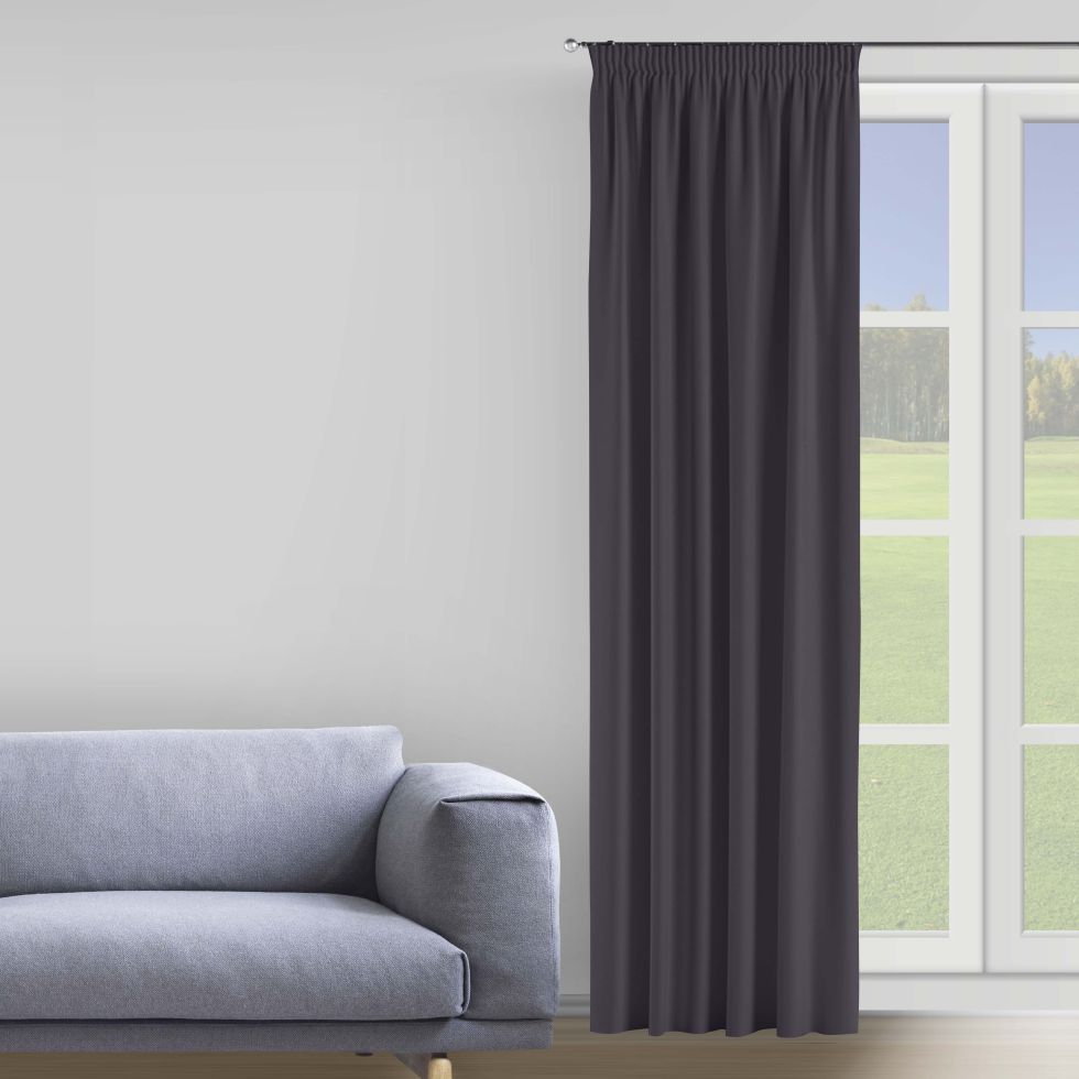 

Комплект штор Decorator 2 шт 200х275 коричневый бархат на тесьме B212