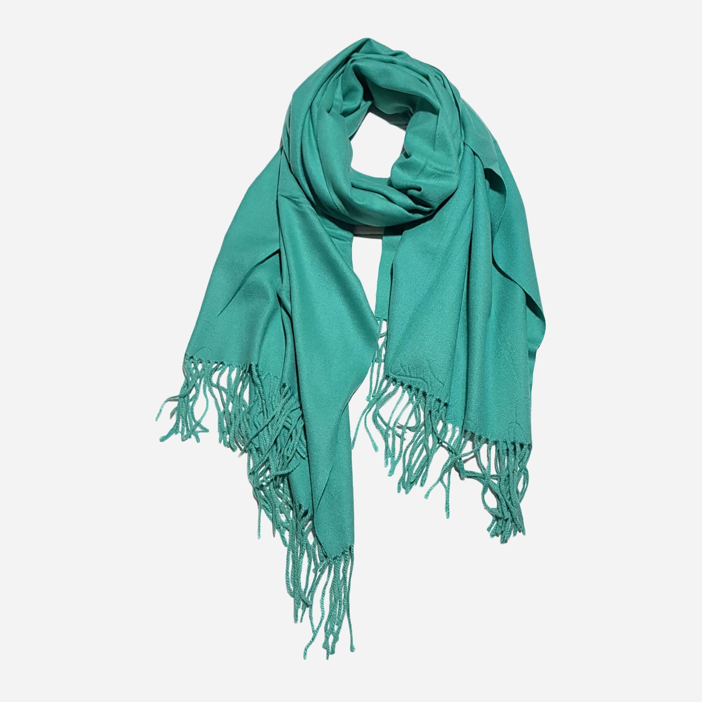 

Шарф H&M 6778883abr 60х180 см Бирюзовый