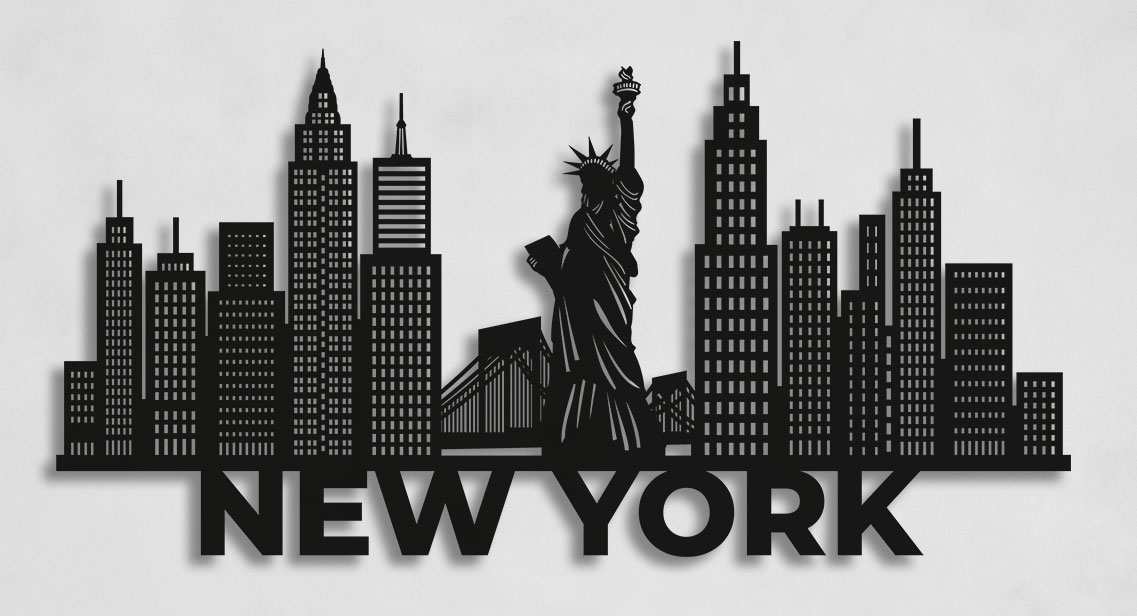 

Деревянное панно ASTR decor New York М (201024_М)