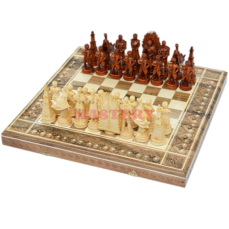 

Шахматы 3 в 1 Игра престолов. 50х50 см. 31537