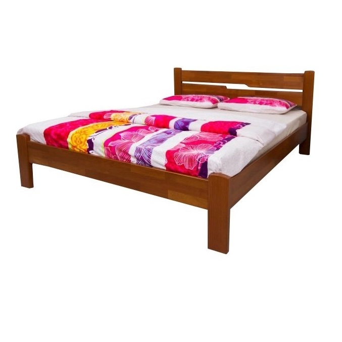 

Кровать деревянная 80*200 без изножья с основанием Айрис Орех Mix Mebli