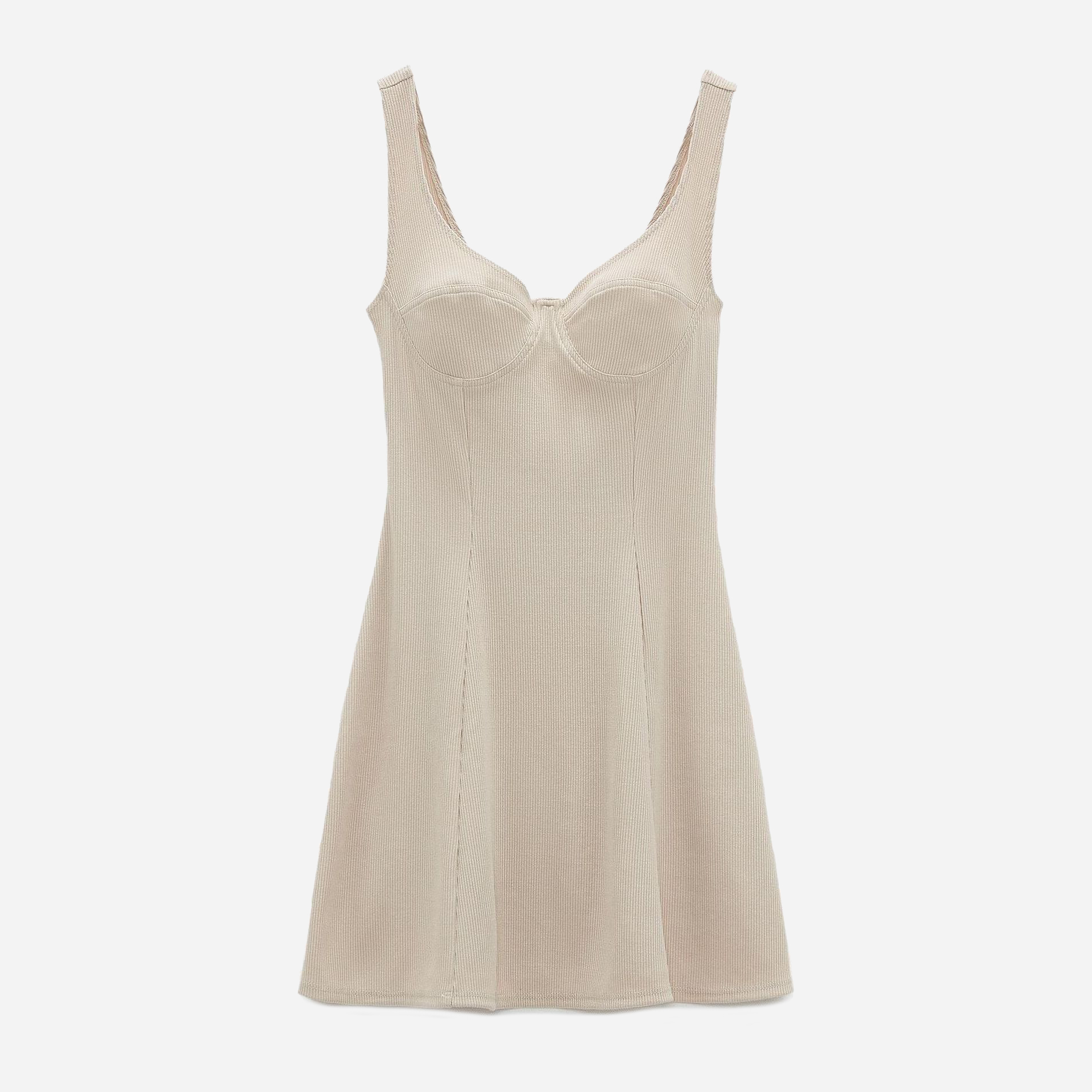 

Сарафан вельветовый Zara 1131-325-711  Бежевый, Сарафан вельветовый Zara 1131-325-711 S Бежевый