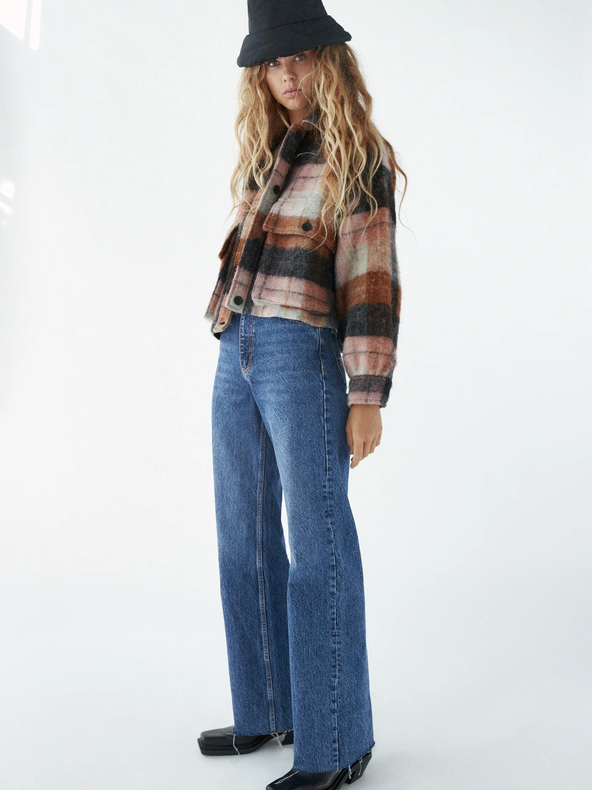 

Куртка-рубашка Zara 2674-701-050  Бежевая с розовым, Куртка-рубашка Zara 2674-701-050 L Бежевая с розовым