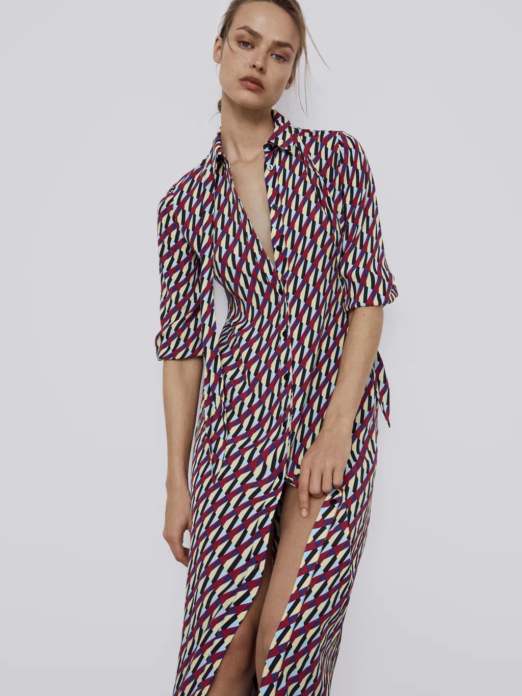 

Платье Zara 4786-258-400  Разноцветное, Платье Zara 4786-258-400 M Разноцветное