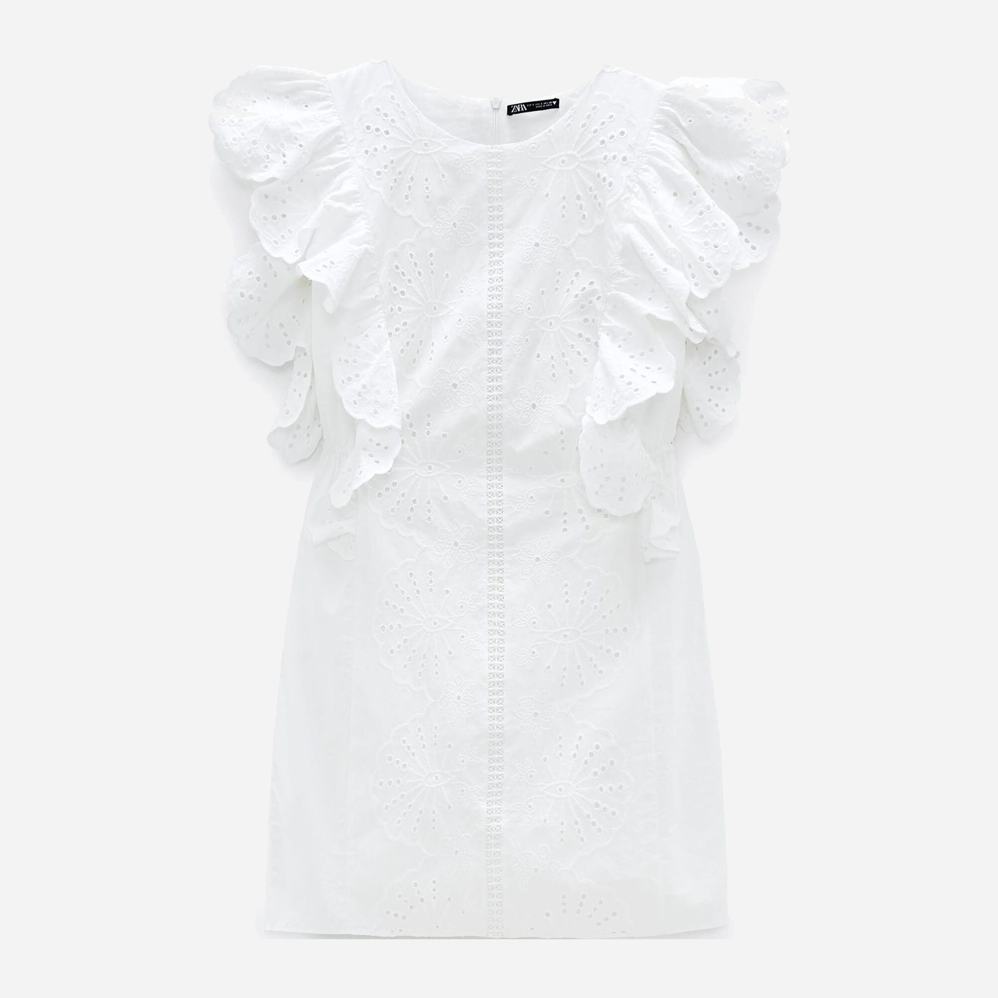 

Платье Zara 7521-112-250  Белое, Платье Zara 7521-112-250 M Белое