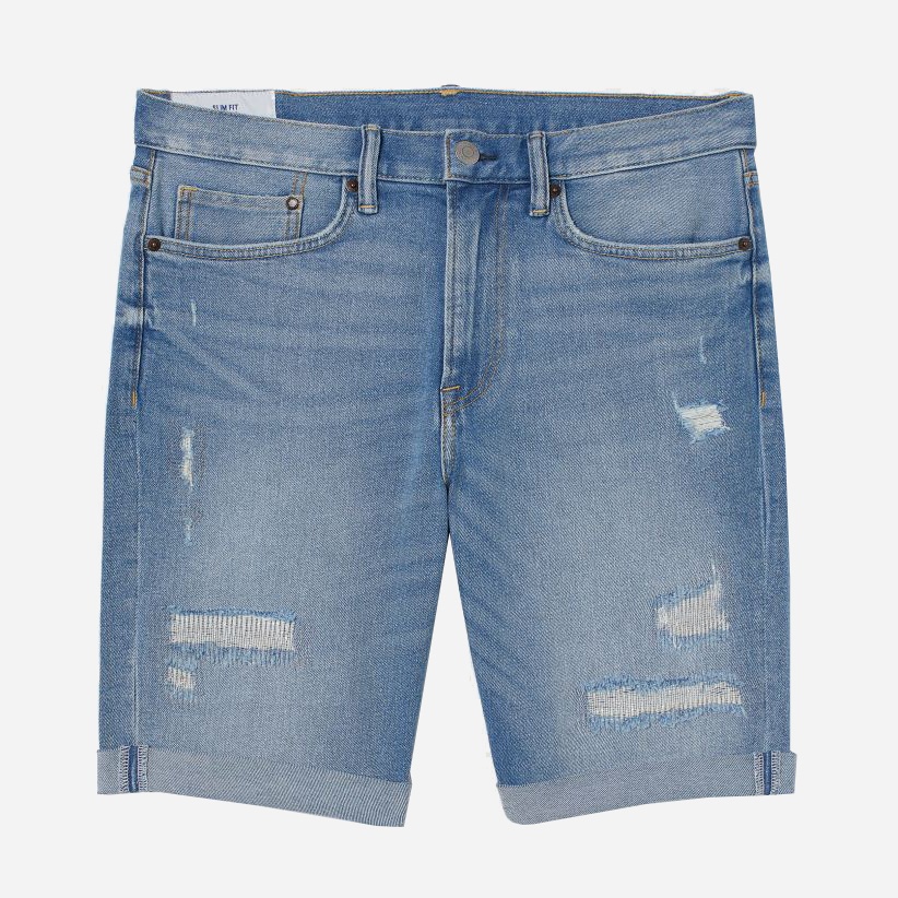 

Шорты джинсовые H&M 060827359  Голубые, Шорты джинсовые H&M 060827359 32 Голубые