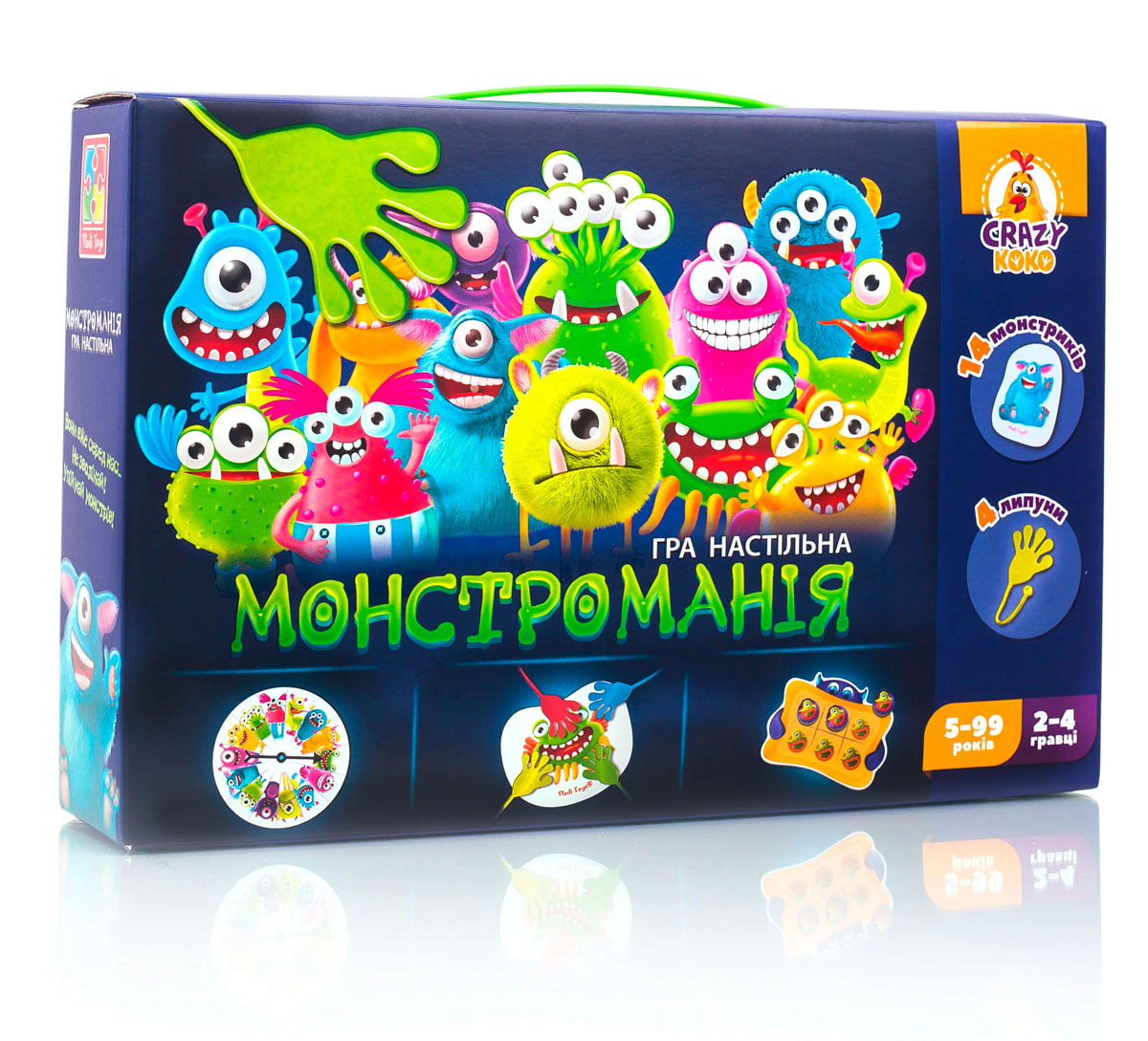 

Настольная игра Vladi Toys Влади Тойс с липучками Монстромания (VT8044-23)