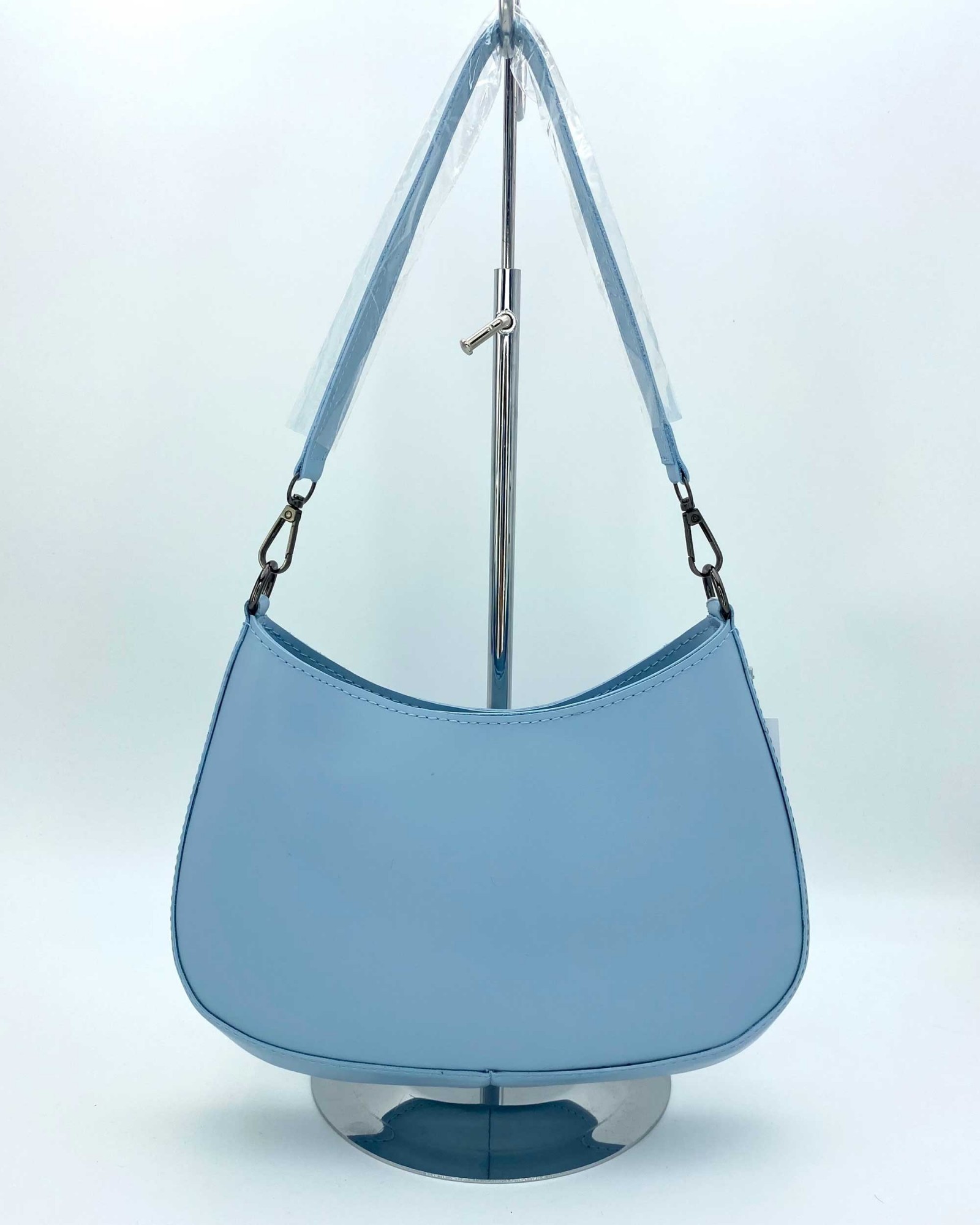 

Женская сумка через плечо экокожа WeLassie «Флэр» Голубая