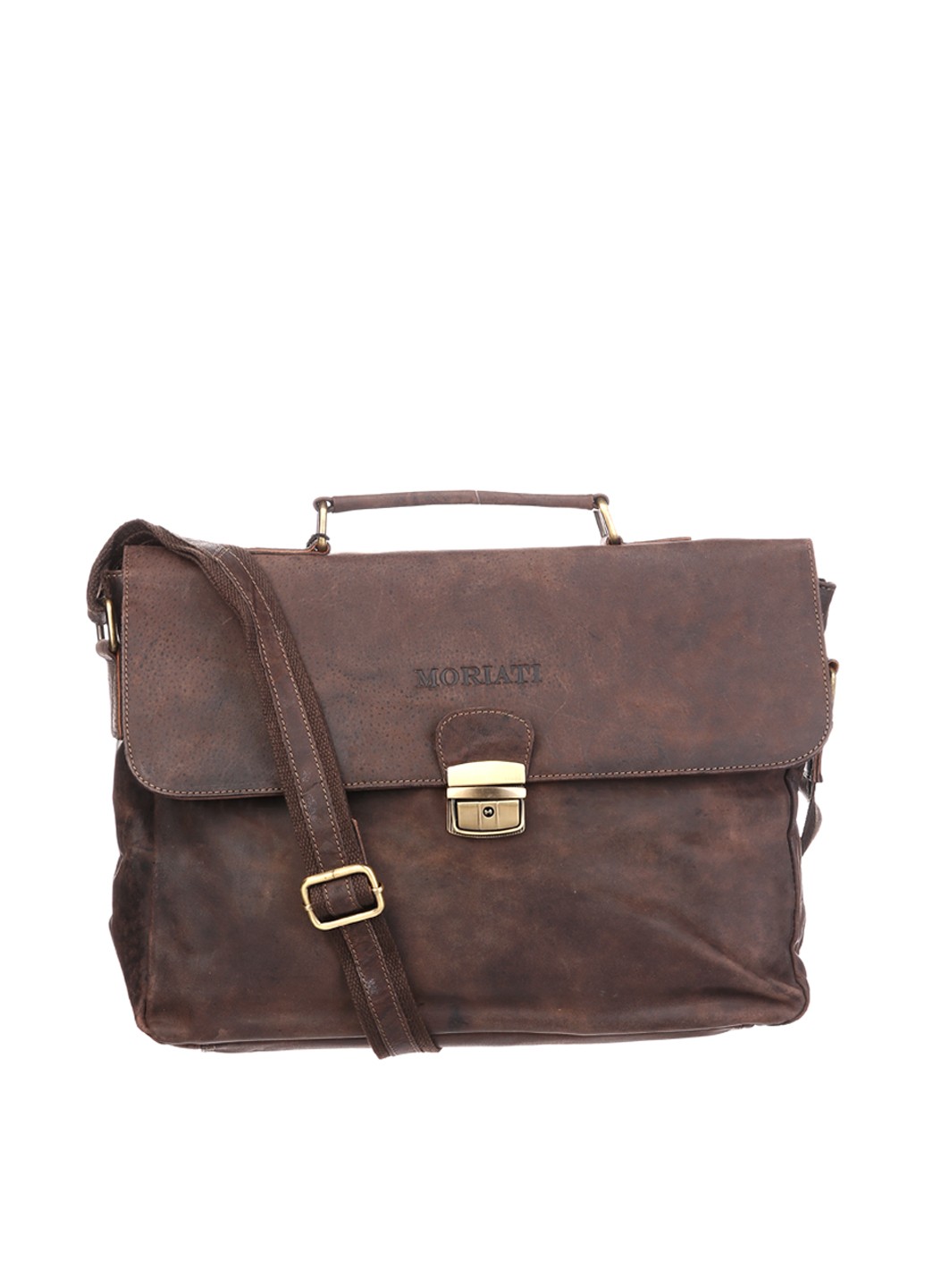 

Мужская Сумка MORIATI 870511_dark_brown Кожаный Коричневый