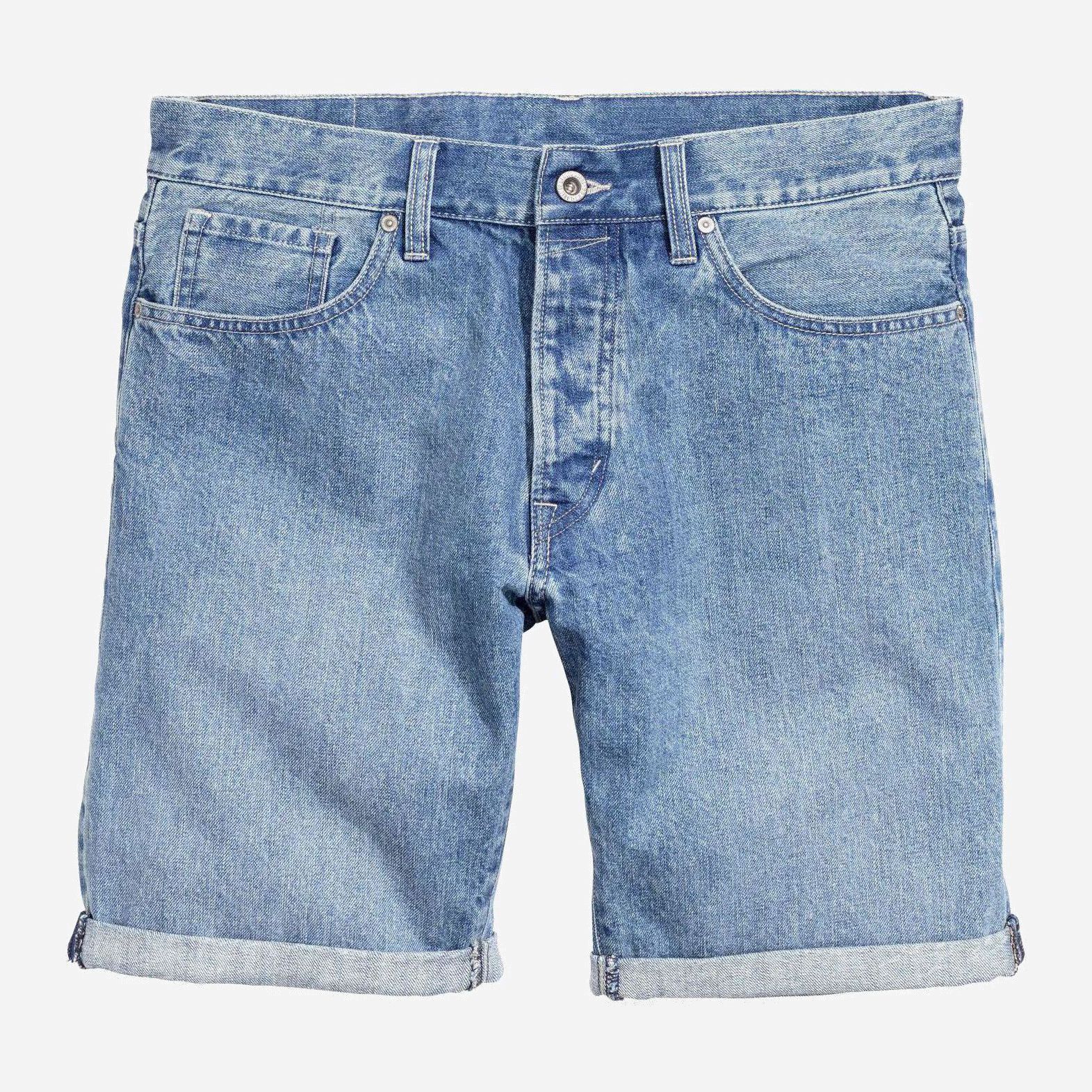 

Шорты джинсовые H&M 060250457  Светло-синие, Шорты джинсовые H&M 060250457 34 Светло-синие