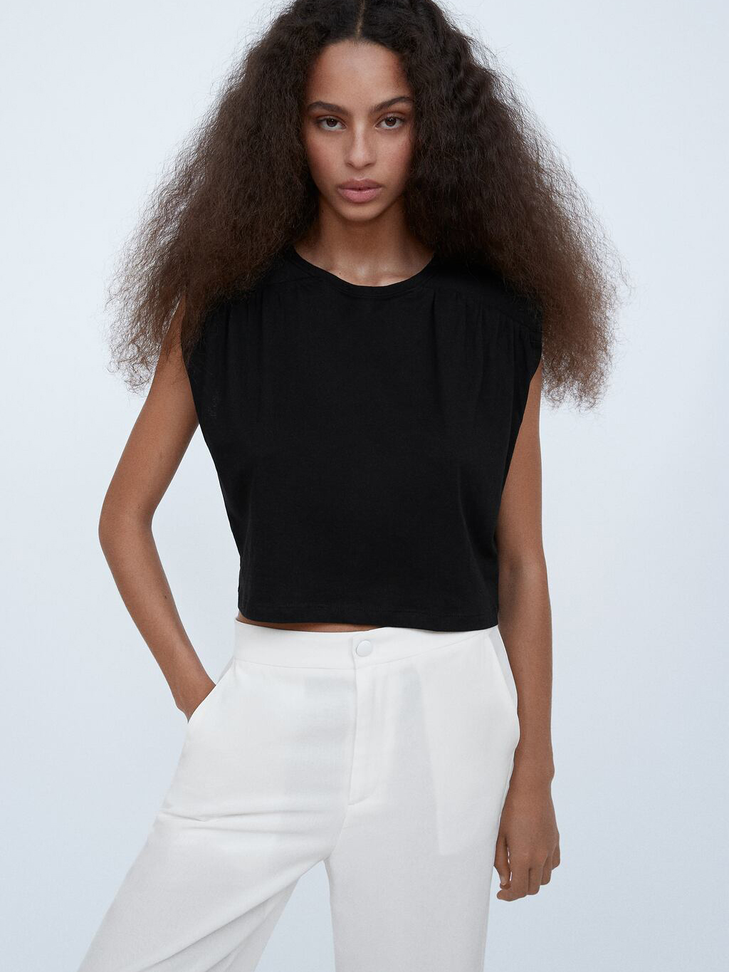

Топ Zara 04174628800  Черный, Топ Zara 04174628800 M Черный
