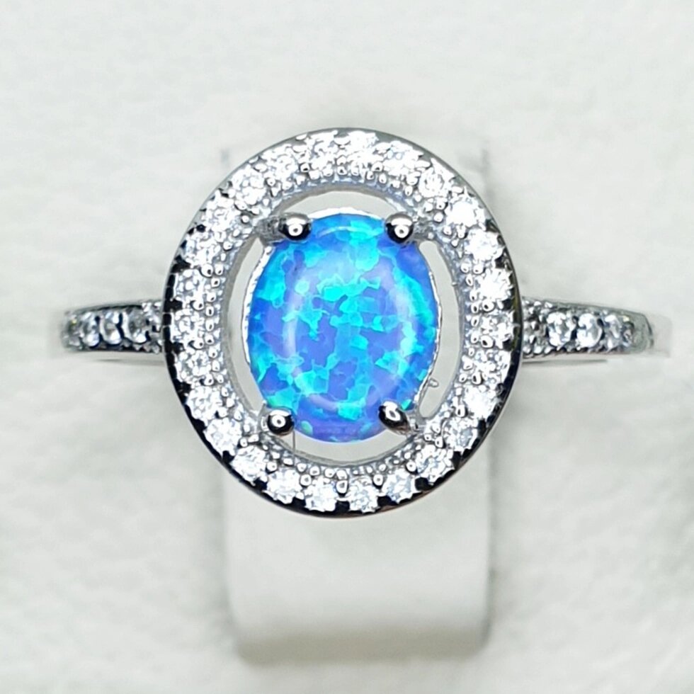 

Кольцо серебряное с опалом 18 1,89 г