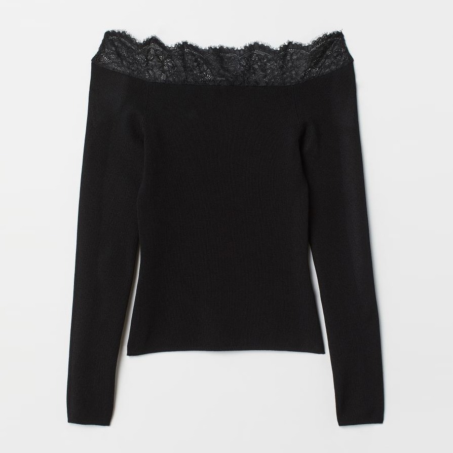 

Лонгслив H&M 7170988abr  Черный, Лонгслив H&M 7170988abr XS Черный