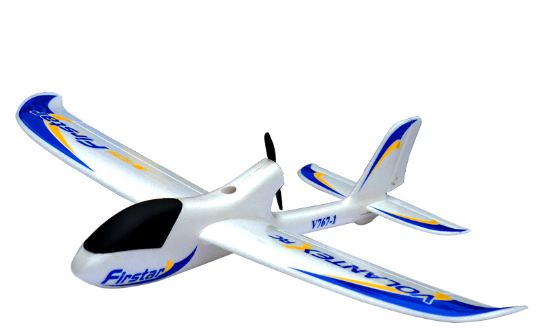 

Авиамодель планера на радиоуправлении VolantexRC Firstar 4Ch Brushless (TW-767-1) 758мм RTF