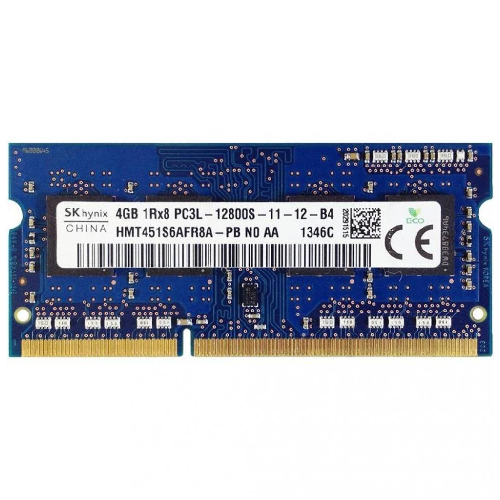 

Модуль памяти для ноутбука SoDIMM DDR3 4GB 1600 MHz Hynix (HMT451S6АFR8A-PB)