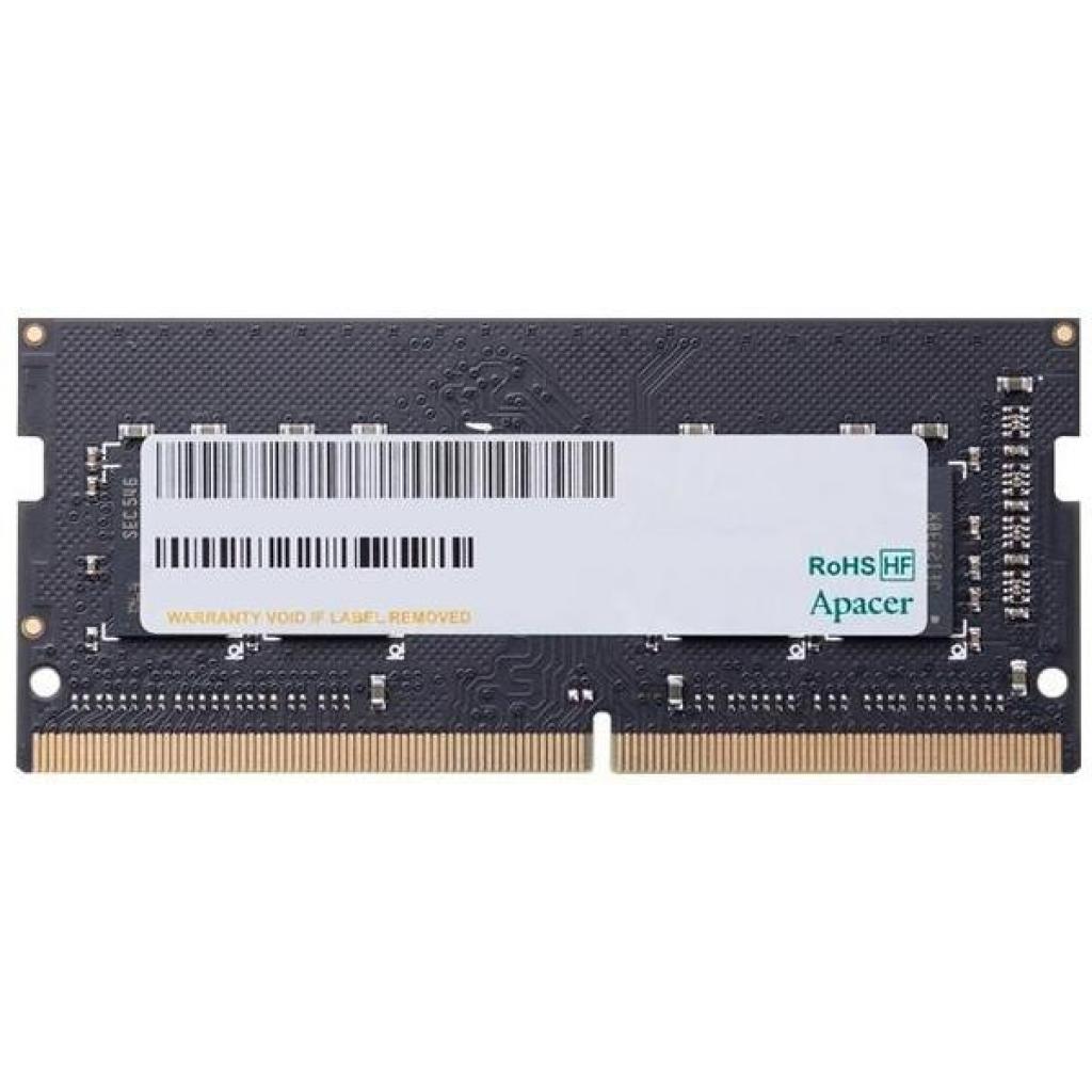 

Модуль памяти для ноутбука SoDIMM DDR4 8GB 3200 MHz Apacer (ES.08G21.GSH)