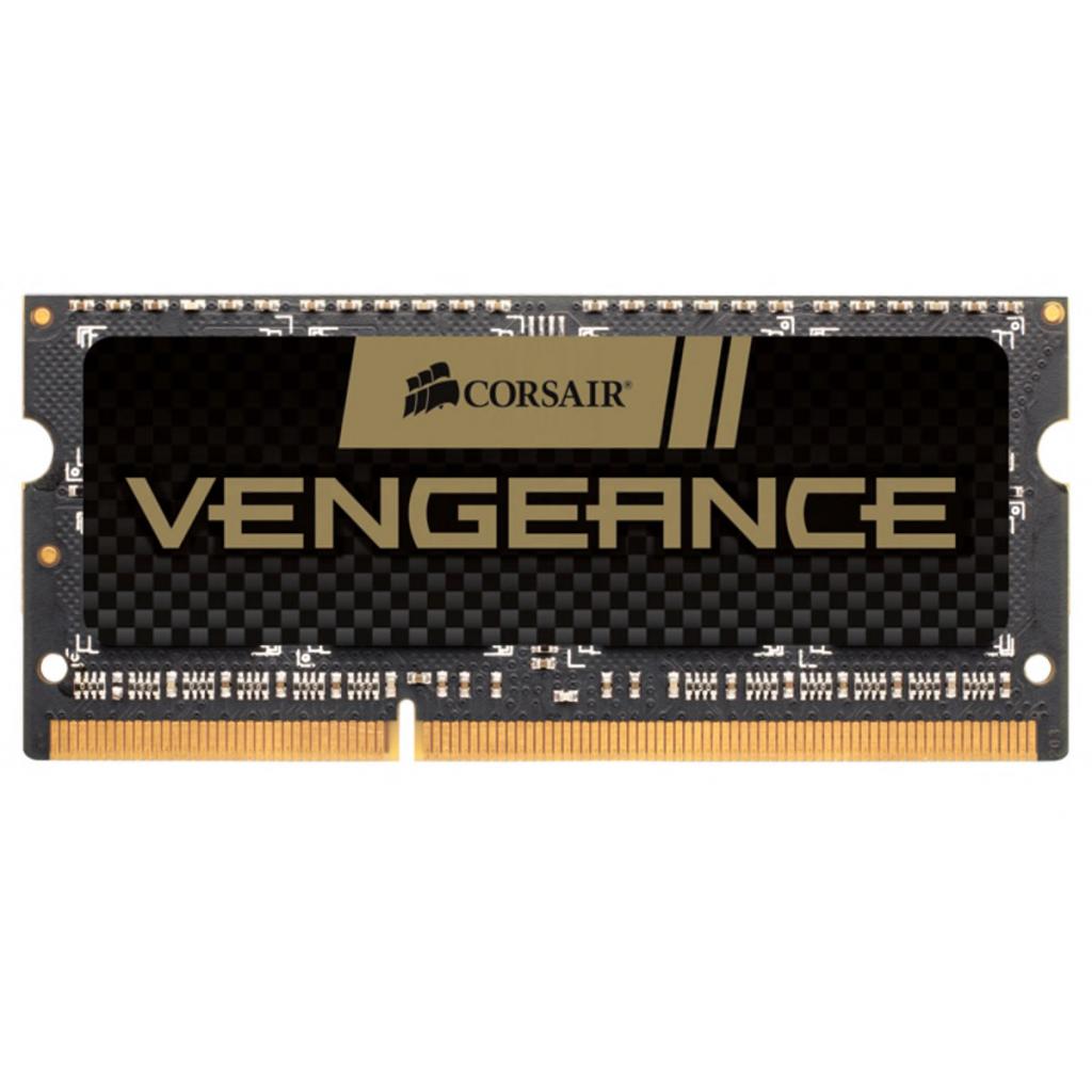 

Модуль памяти для ноутбука SoDIMM DDR3 8GB 1600 MHz Vengeance Black Corsair (CMSX8GX3M1A1600C10)