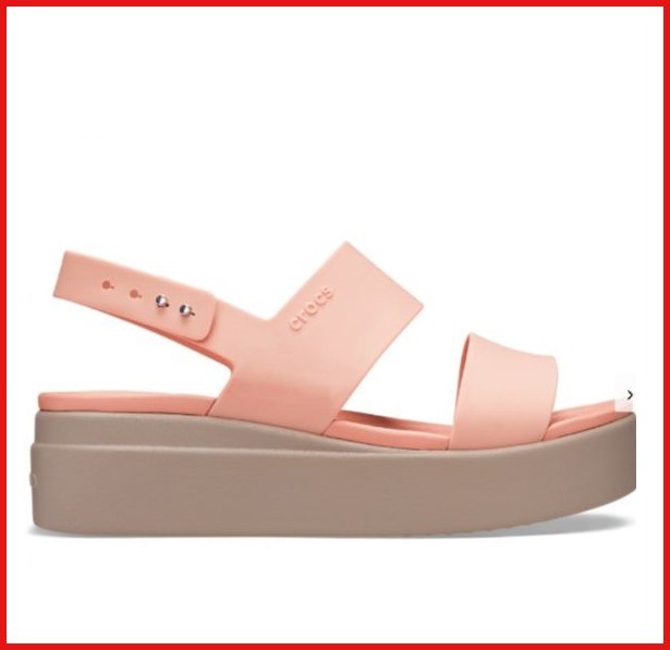 

Босоножки Crocs Brooklyn Low Wedge 206453-6RT-W9 39-40 25.5 см Пудровые (206453-6RT)