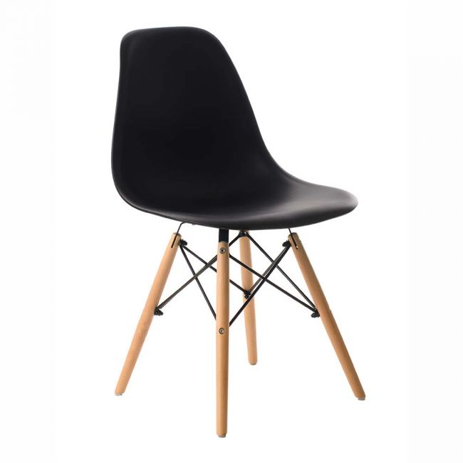 

Стул Eames Эймс DWS Черный 46x54x81 см