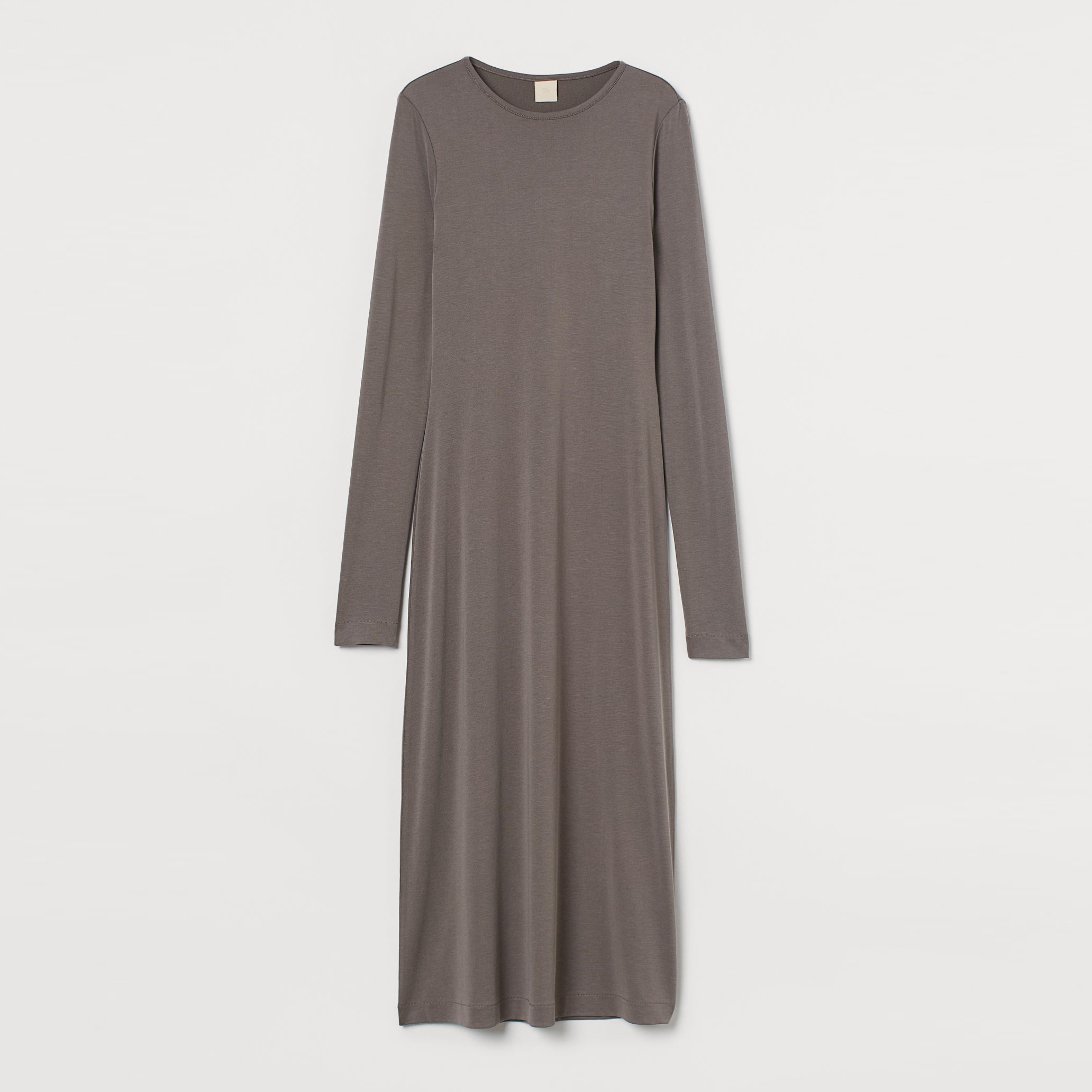 

Платье H&M 9794793abr  Серое с бежевым, Платье H&M 9794793abr S Серое с бежевым