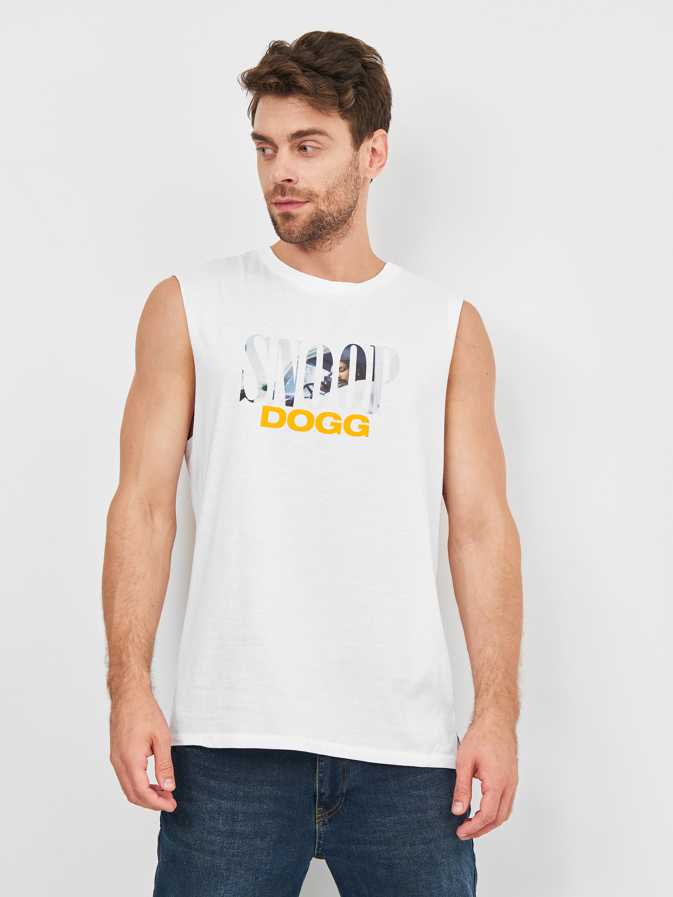

Майка H&M 0630913-7  Белая, Майка H&M 0630913-7 XS Белая