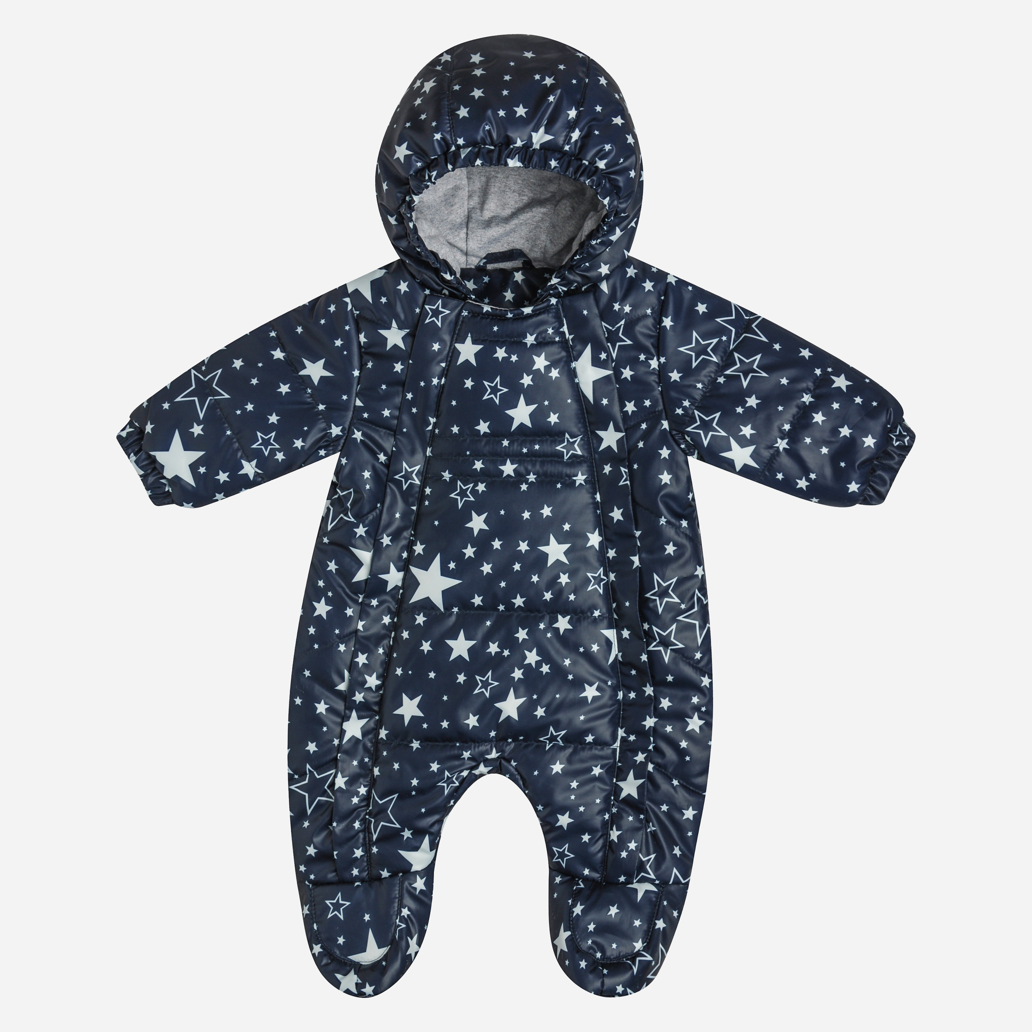 

Демисезонный комбинезон Garden Baby 101033-36/32 62 см Синий/Звезды белые (4801010336273)