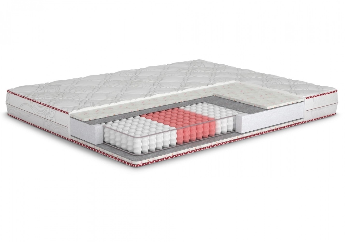 

Ортопедический матрас Matroluxe FourRed "САНГРІЯ" 90x200 см
