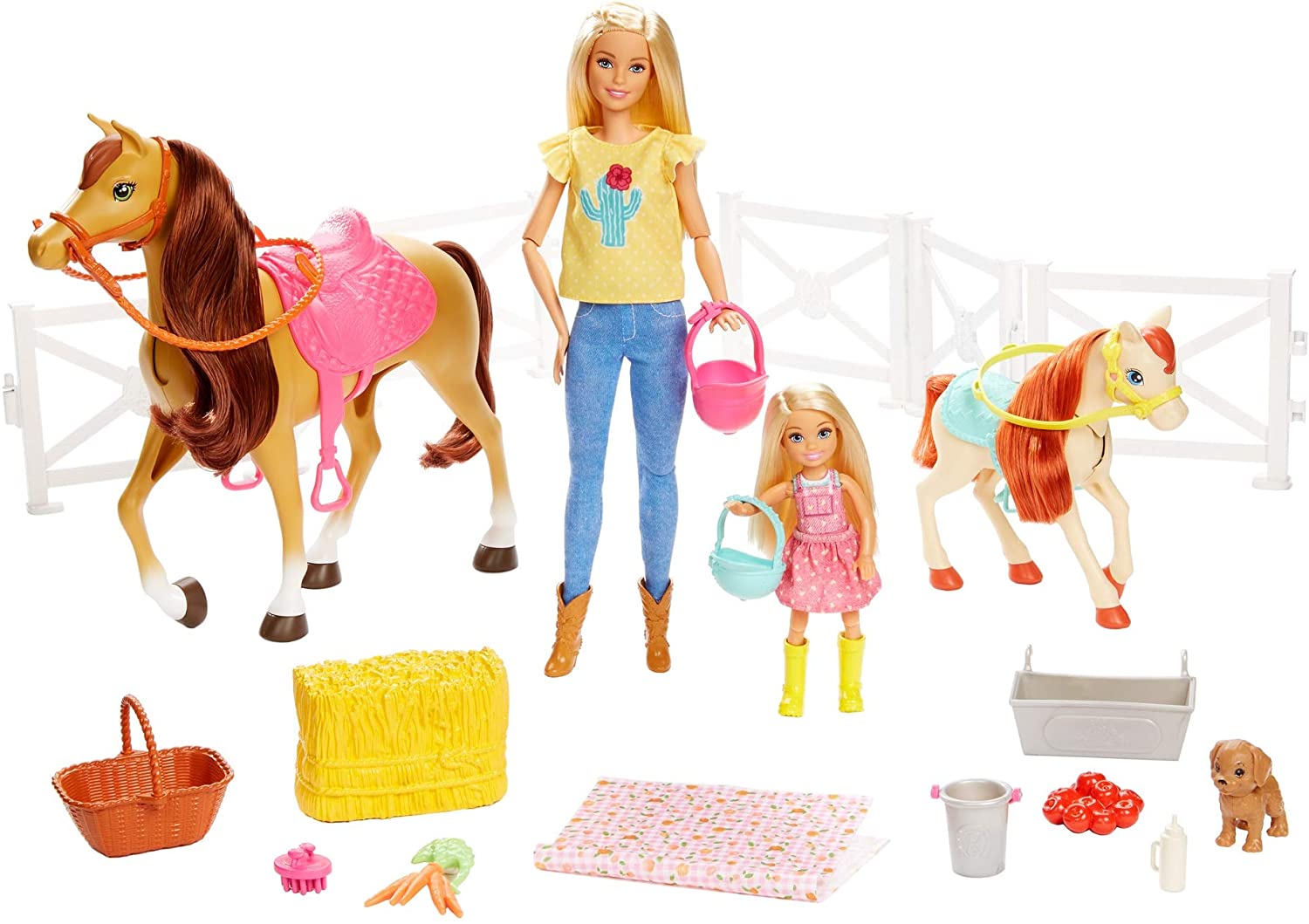 

Игровой набор Барби Верховая езда и объятия Barbie Hugs N Horses