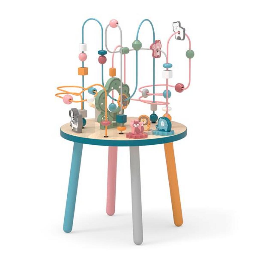 

Игровой развивающий центр Viga Toys PolarB Столик с лабиринтом (44033)
