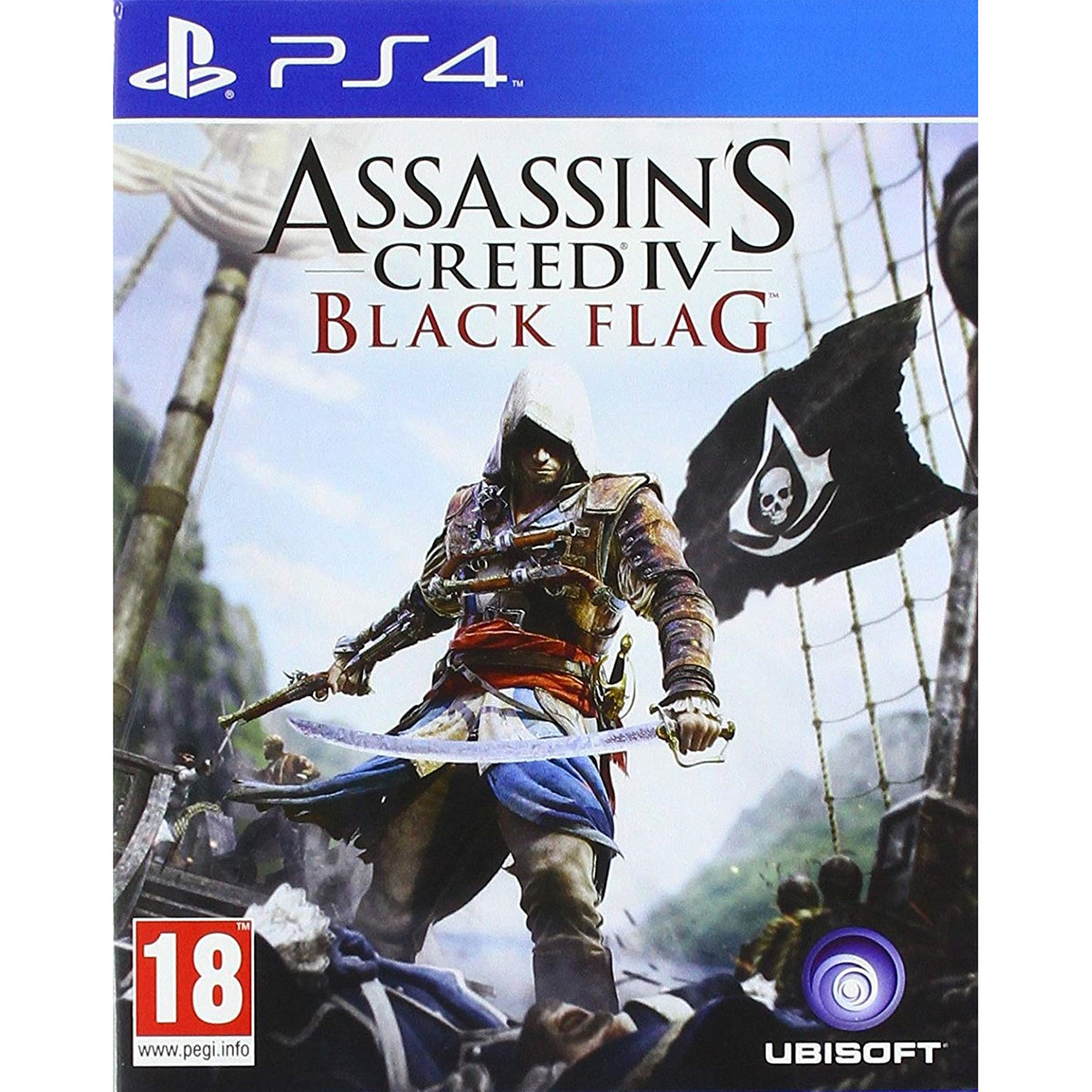 

Игра Assassin's Creed IV Black Flag на PS4 (Blu-Ray диск, русская версия)