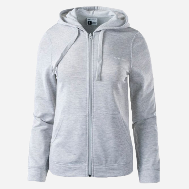 

Толстовка Martes Lady Sulli-Light Grey Melange  Светло-серая, Толстовка Martes Lady Sulli-Light Grey Melange M Светло-серая