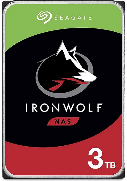 

Жорсткий диск 3.5" 3TB Seagate IronWolf, 5900RPM, SATA 3, 64MB (ST3000VN007)