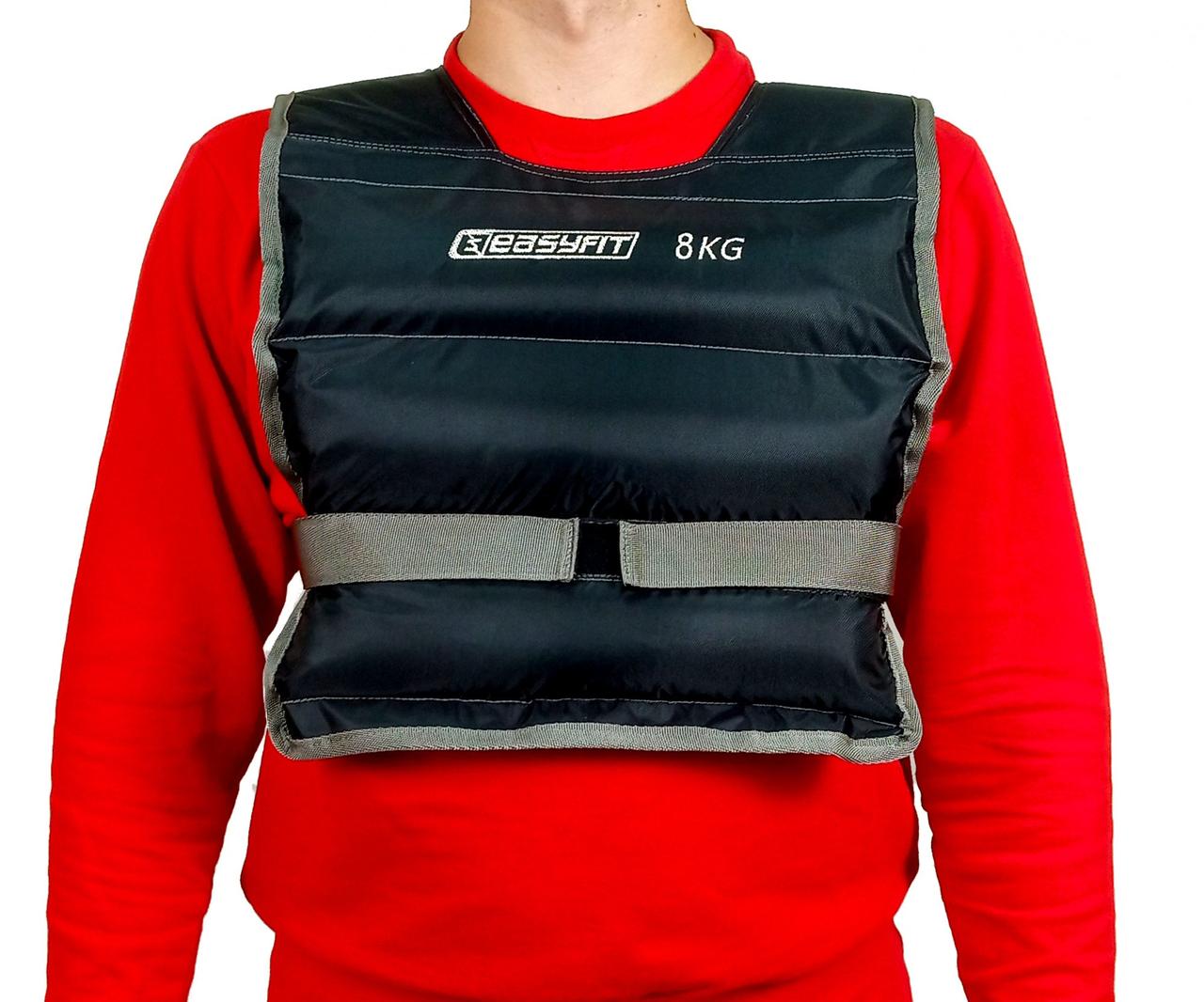 

Жилет утяжелительный EasyFit (6-20 кг) 8
