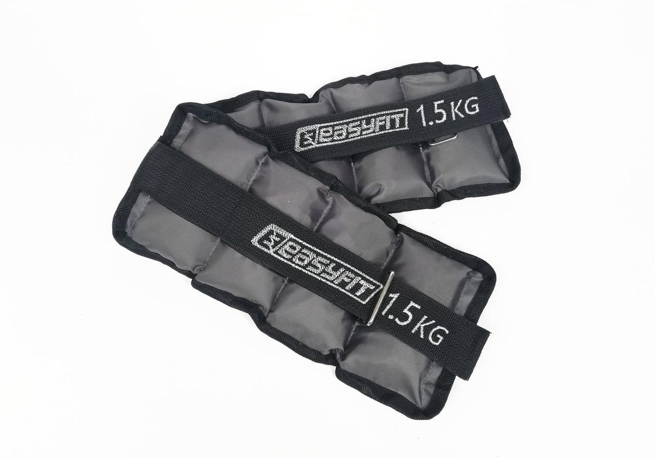 

Утяжелители EasyFit Metal 0,5-5 кг (фиксированный вес) 1.5