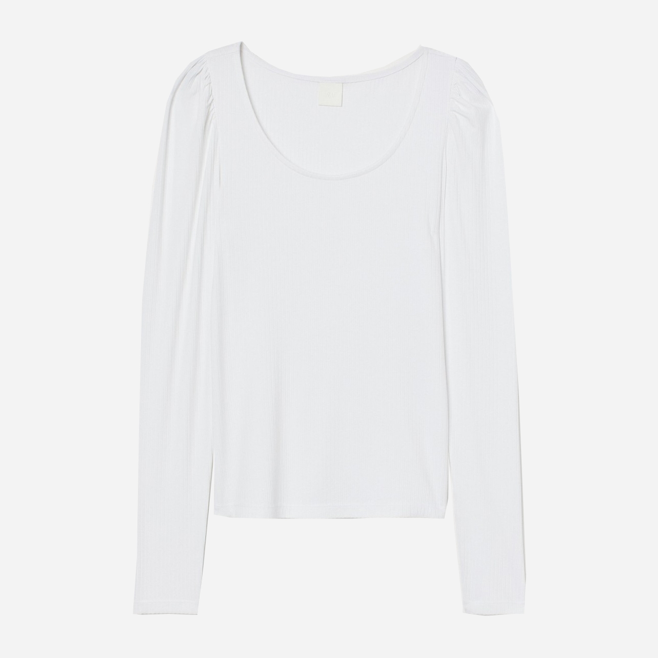 

Лонгслив H&M 0832458  Белый, Лонгслив H&M 0832458 XL Белый