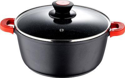 

Кастрюля с крышкой Bergner Chroma BG-30116-BK 28 см 6 л