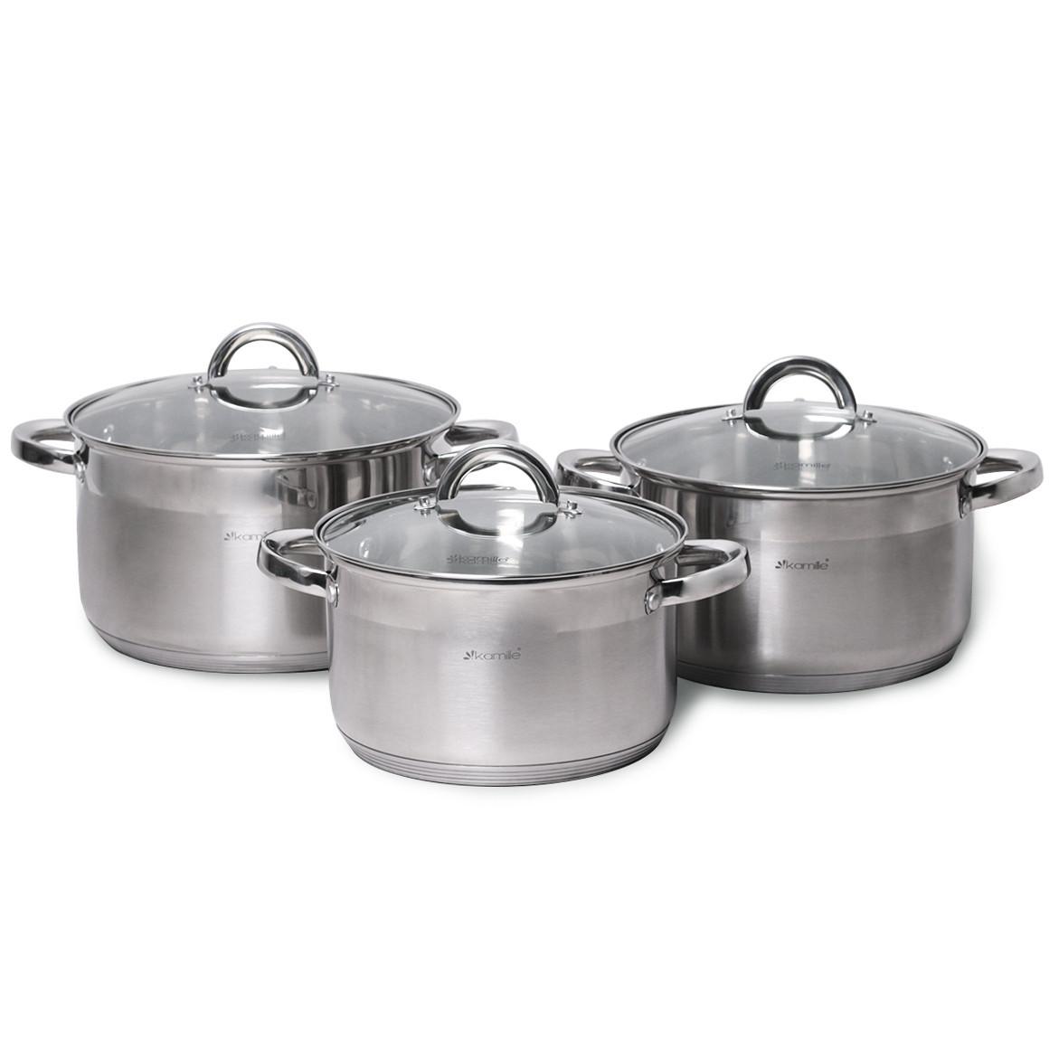 

Набор кастрюль Kamille KM-5630S 6 предметов