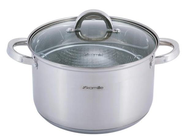 

Кастрюля для фритюра Kamille KM-5625S 6.5 л 25 см