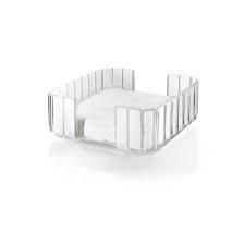 

Салфетница Guzzini 29330000 19.6х19.6 см прозрачная