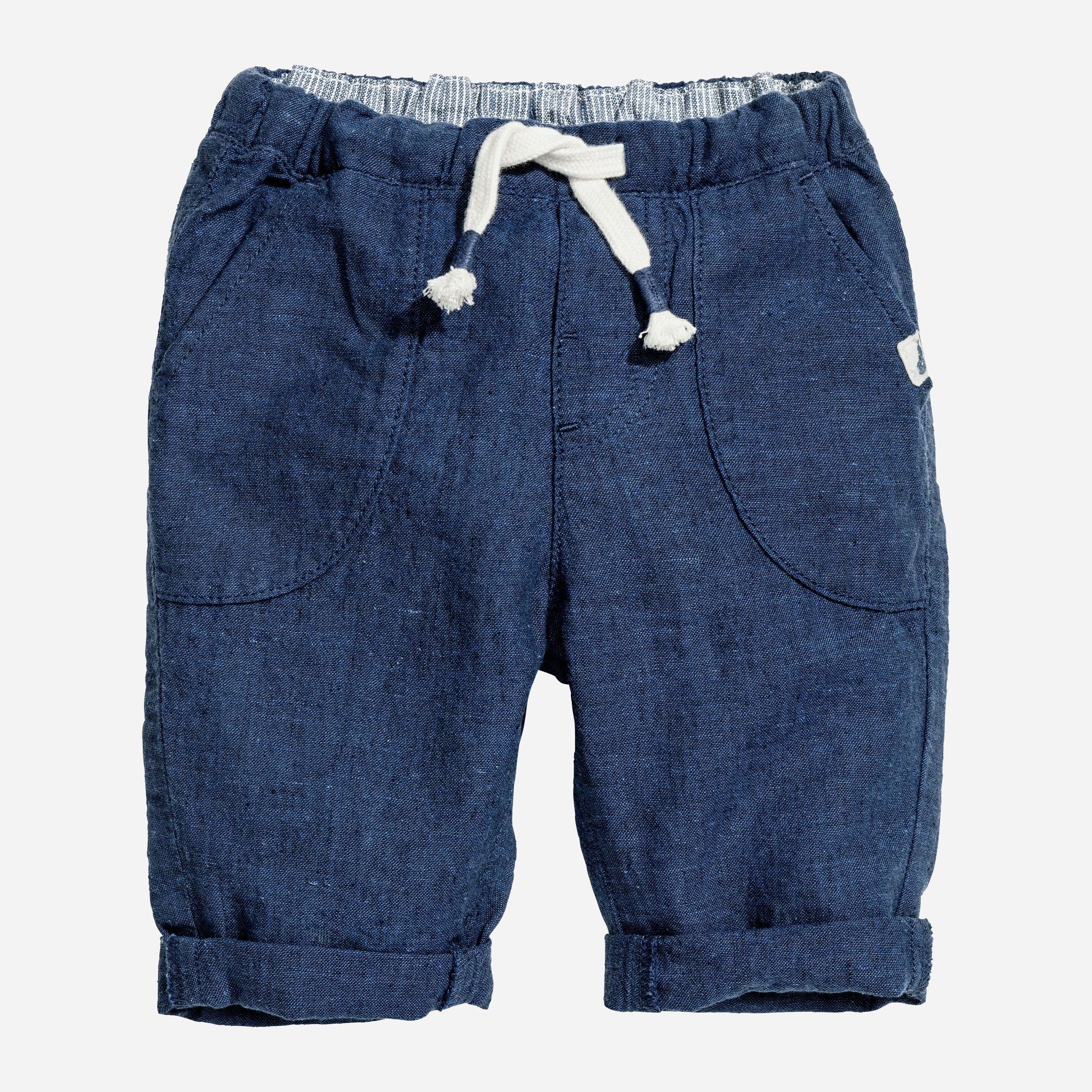 

Брюки H&M 02-0473945-003 74 см Синие (СА2000001478448)