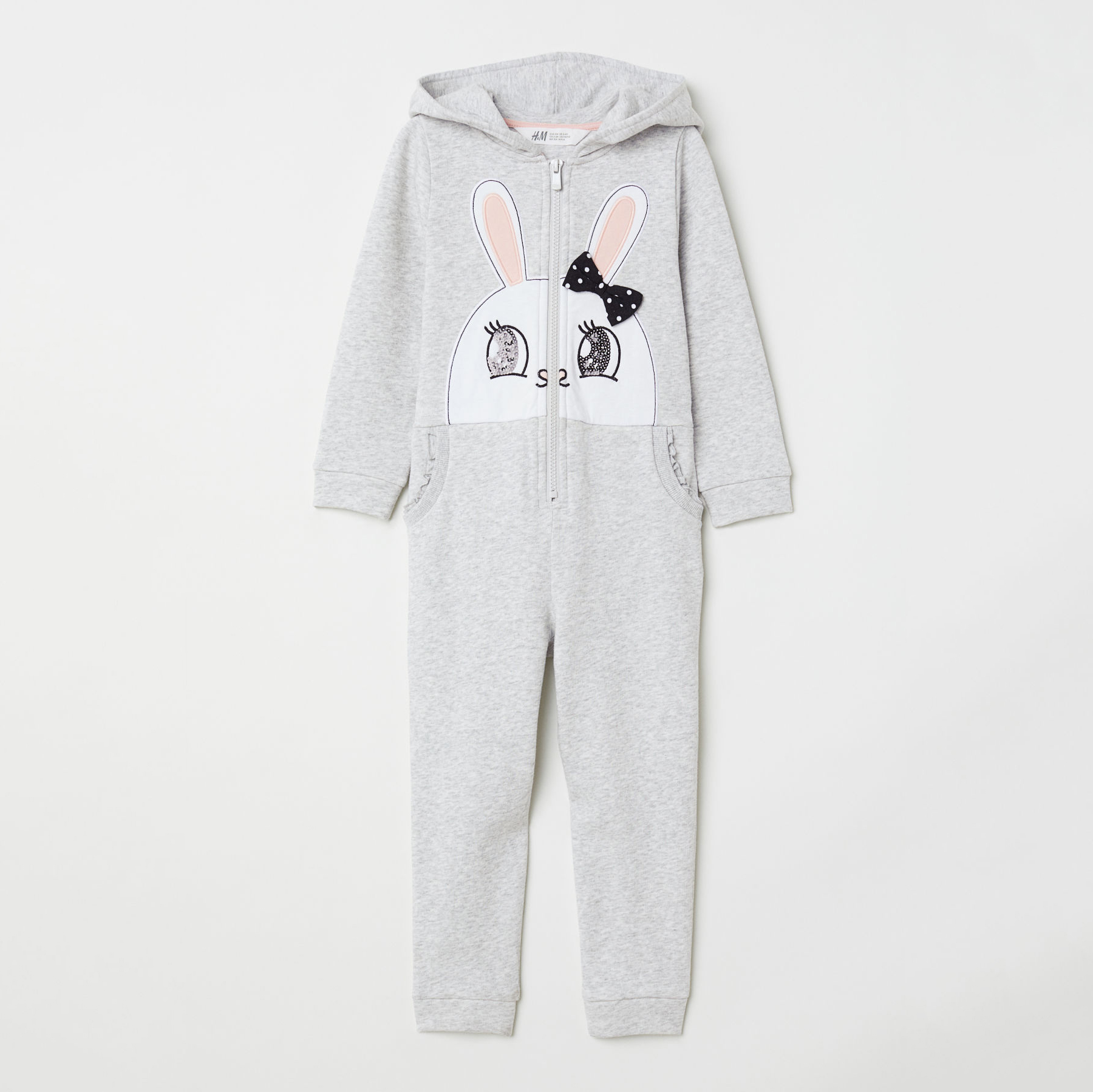 

Комбинезон-слип H&M 0604107-7 104 см Серый (СА2000000969909)