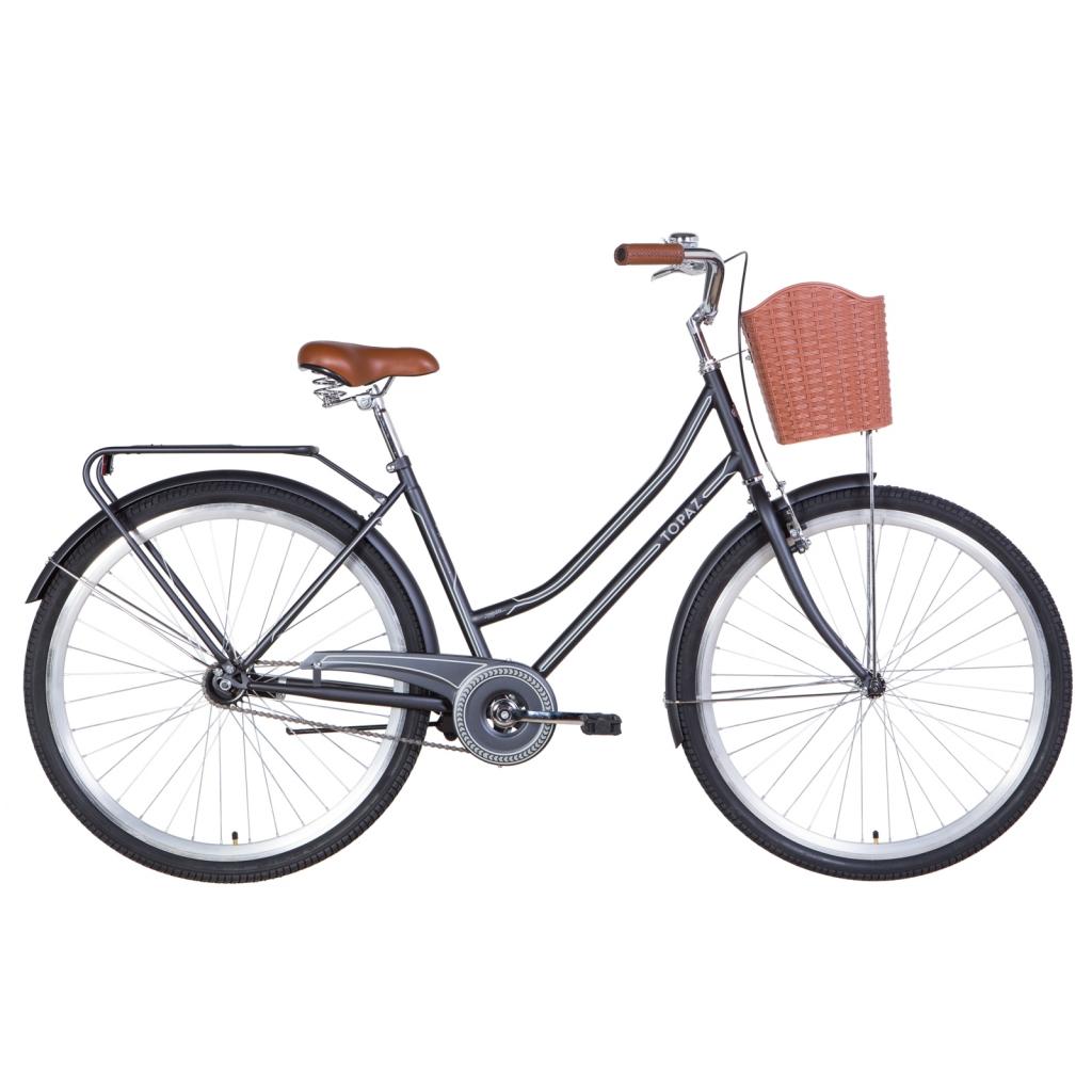 

Велосипед Дорожник 28 TOPAZ рама-19,5 2021 Black (OPS-D-28-235)